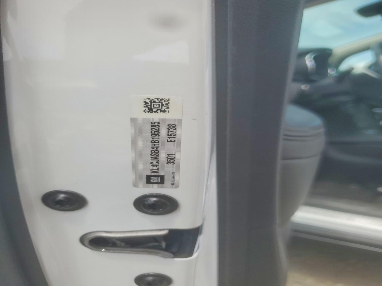 2017 Buick Encore Preferred White vin: KL4CJASB4HB195285