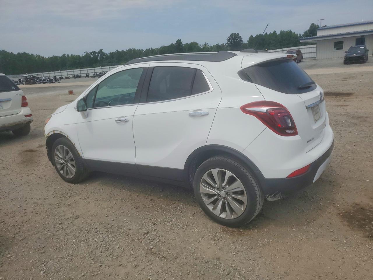 2017 Buick Encore Preferred White vin: KL4CJASB4HB195285