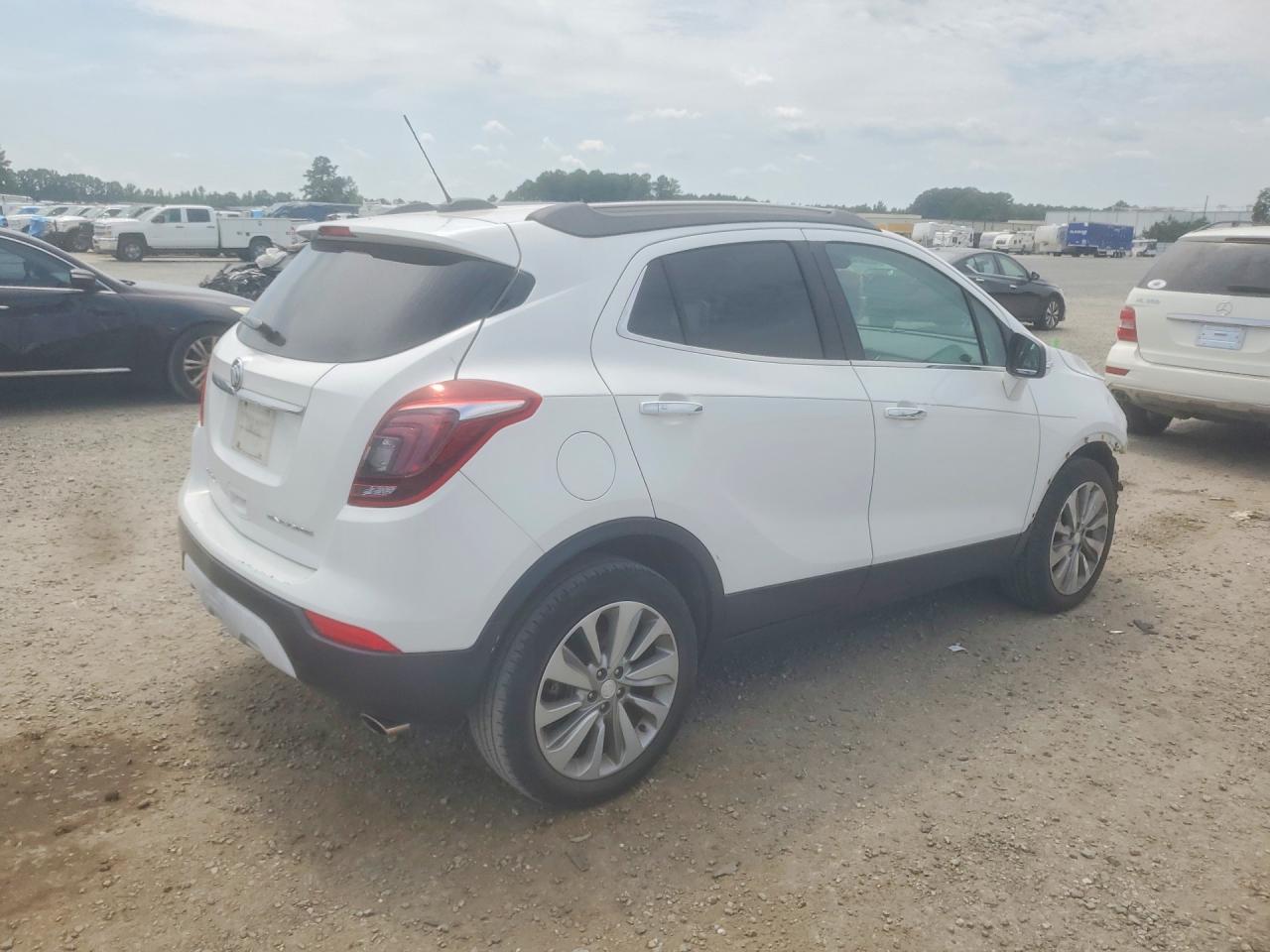 2017 Buick Encore Preferred White vin: KL4CJASB4HB195285