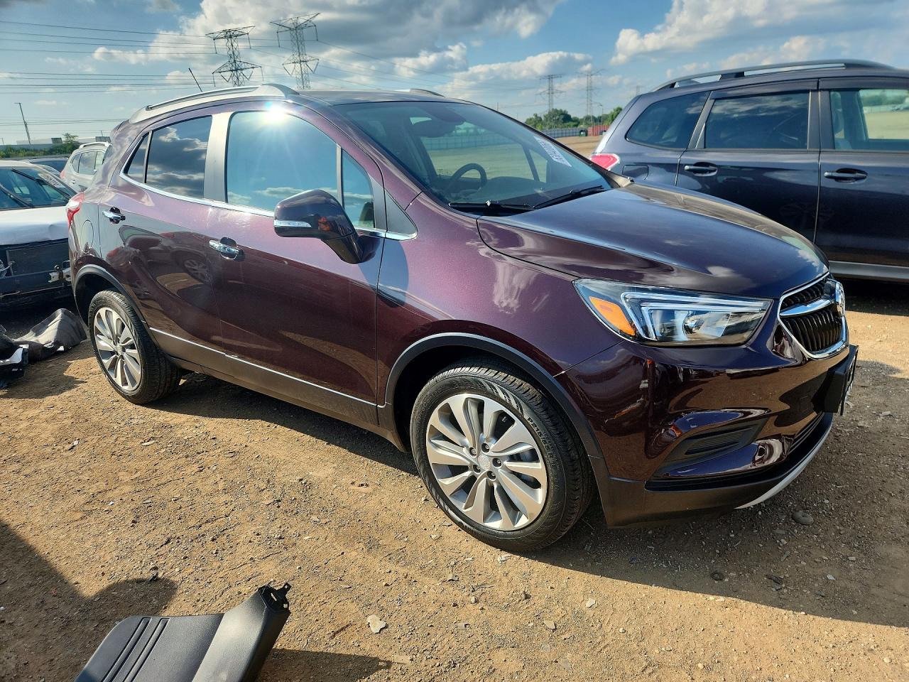 2018 Buick Encore Preferred Purple vin: KL4CJASB4JB529661
