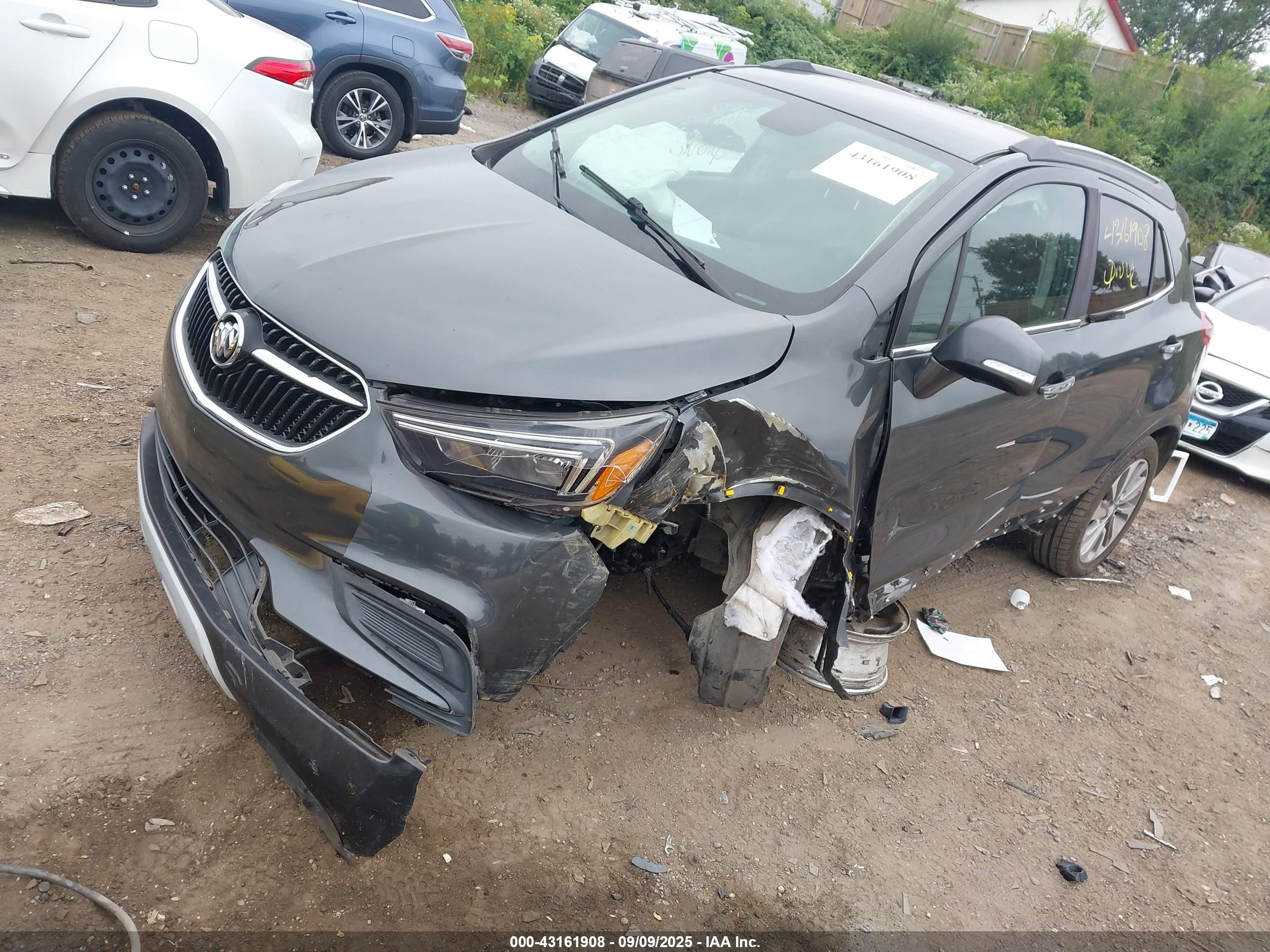 2018 Buick Encore Preferred Gray vin: KL4CJASB4JB625497