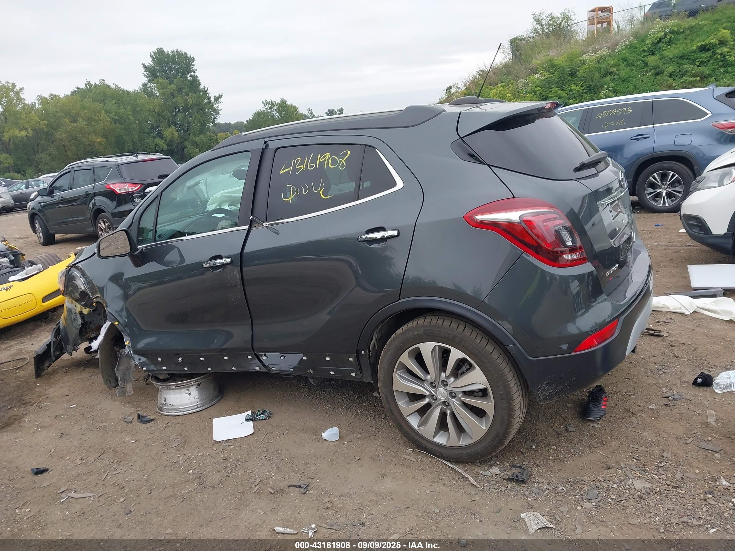 2018 Buick Encore Preferred Gray vin: KL4CJASB4JB625497