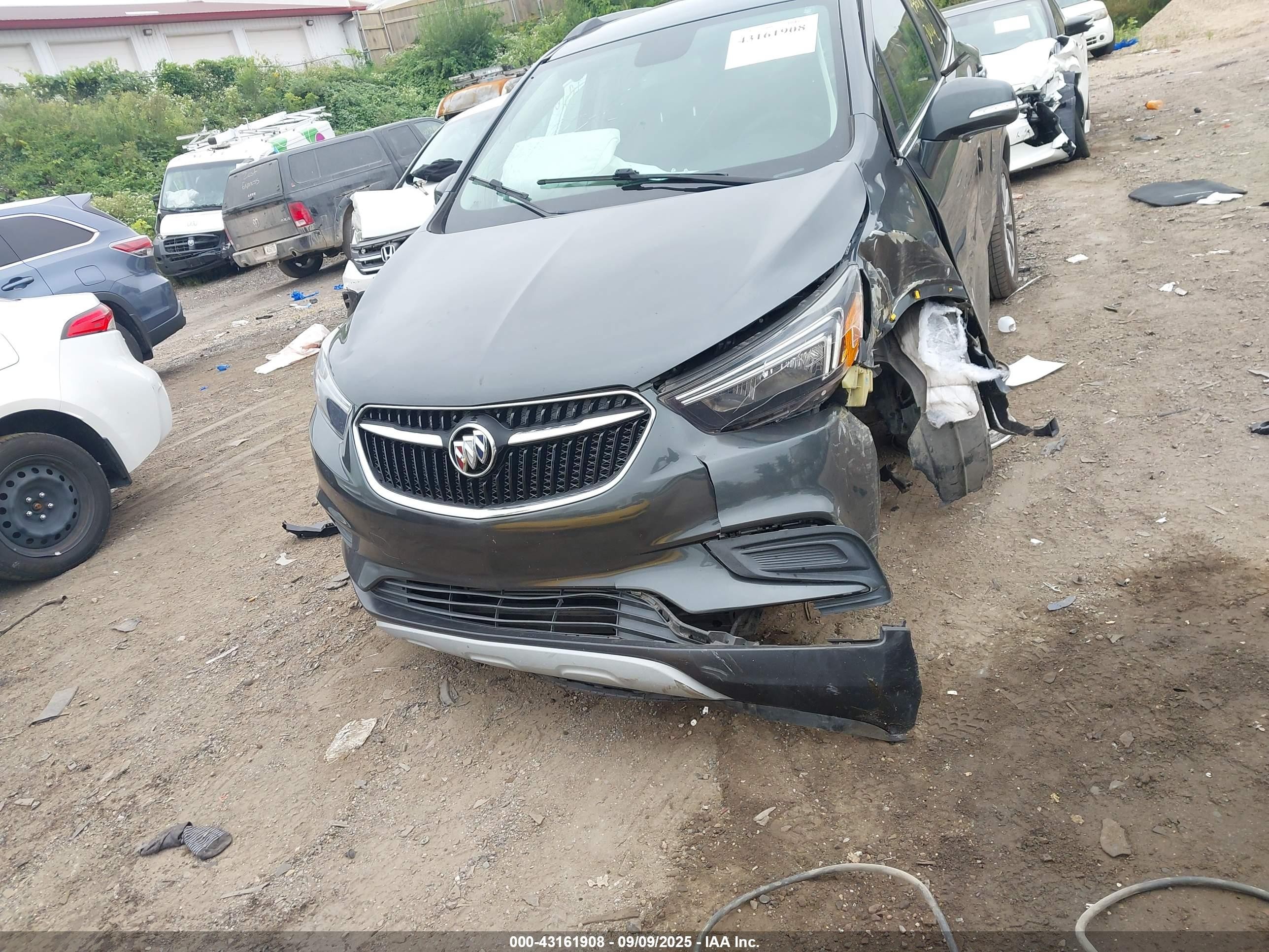 2018 Buick Encore Preferred Gray vin: KL4CJASB4JB625497