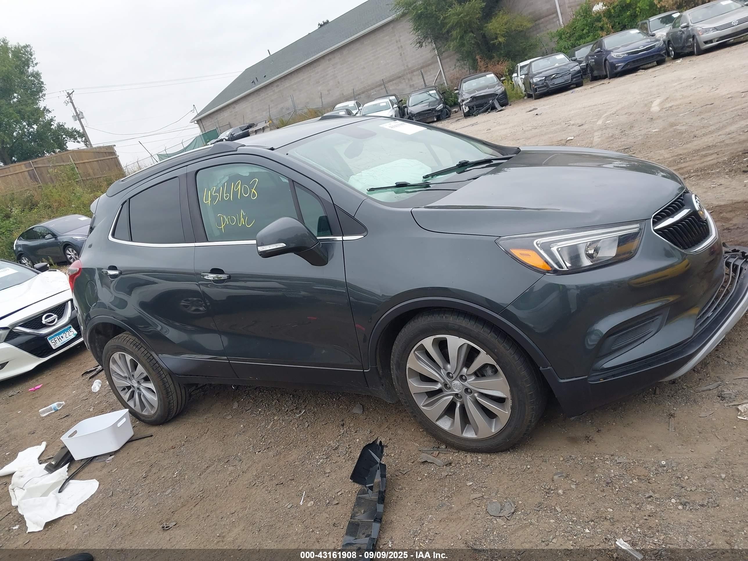 2018 Buick Encore Preferred Gray vin: KL4CJASB4JB625497