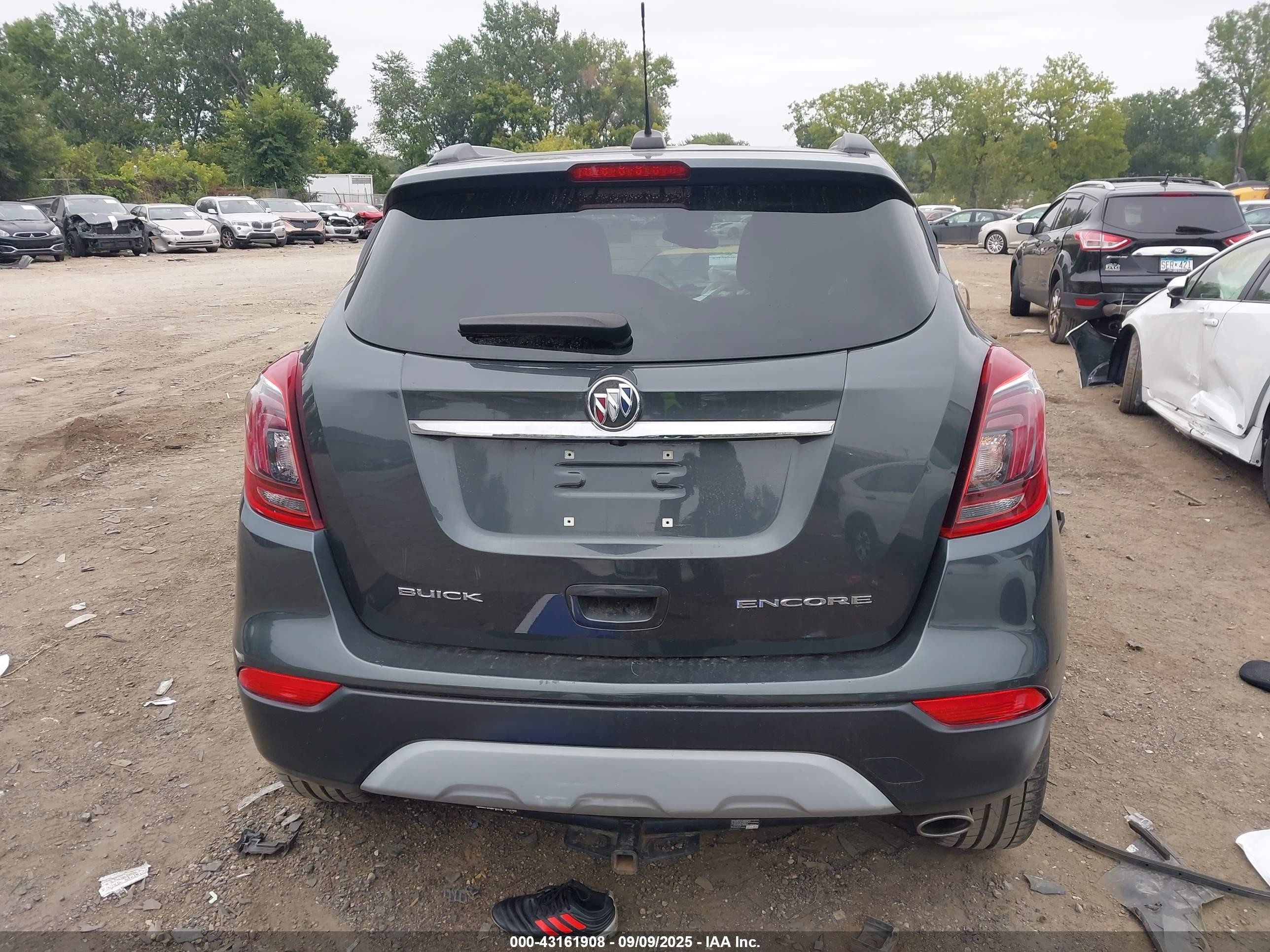 2018 Buick Encore Preferred Gray vin: KL4CJASB4JB625497