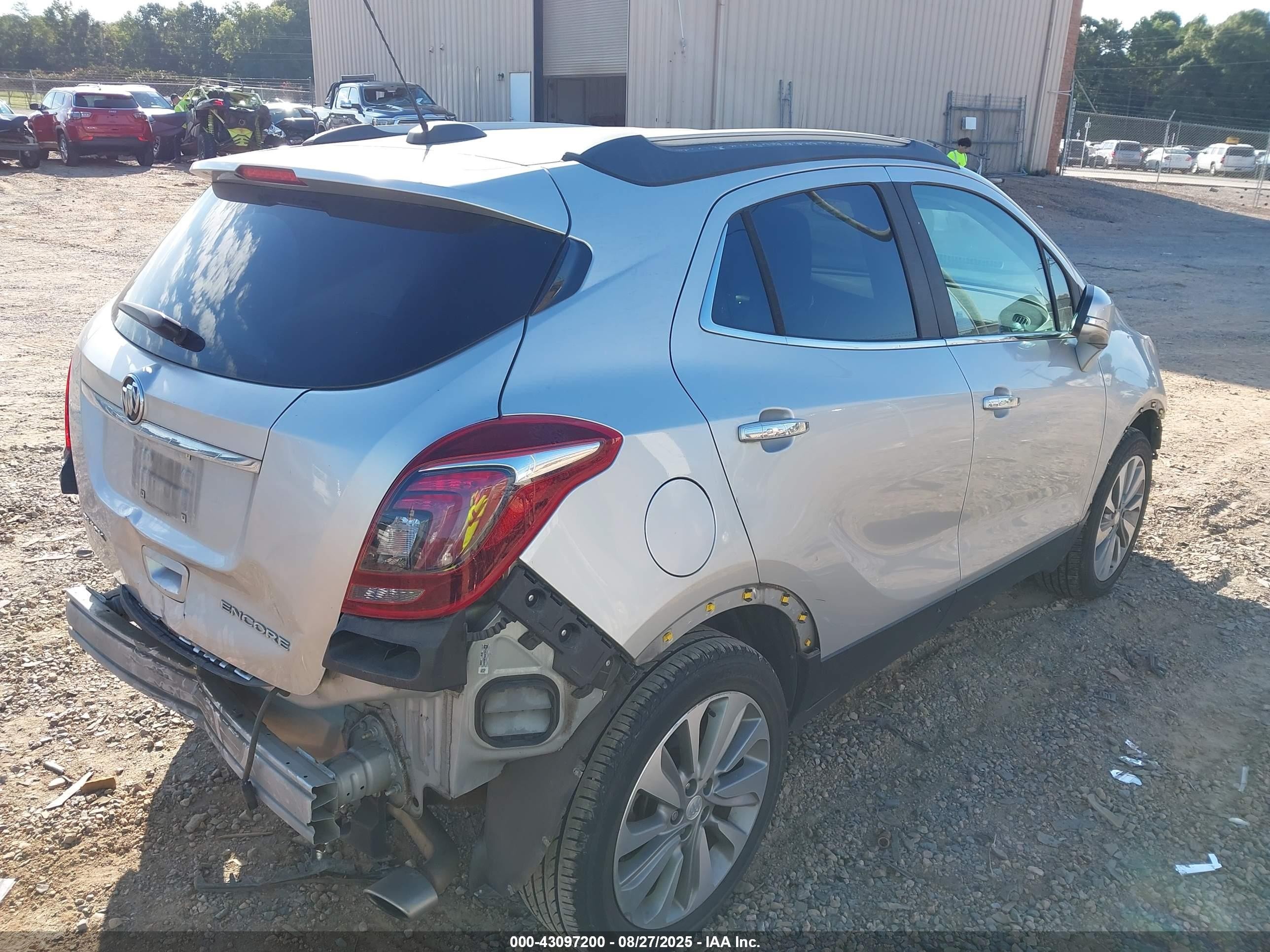2018 Buick Encore Preferred Silver vin: KL4CJASB4JB648472