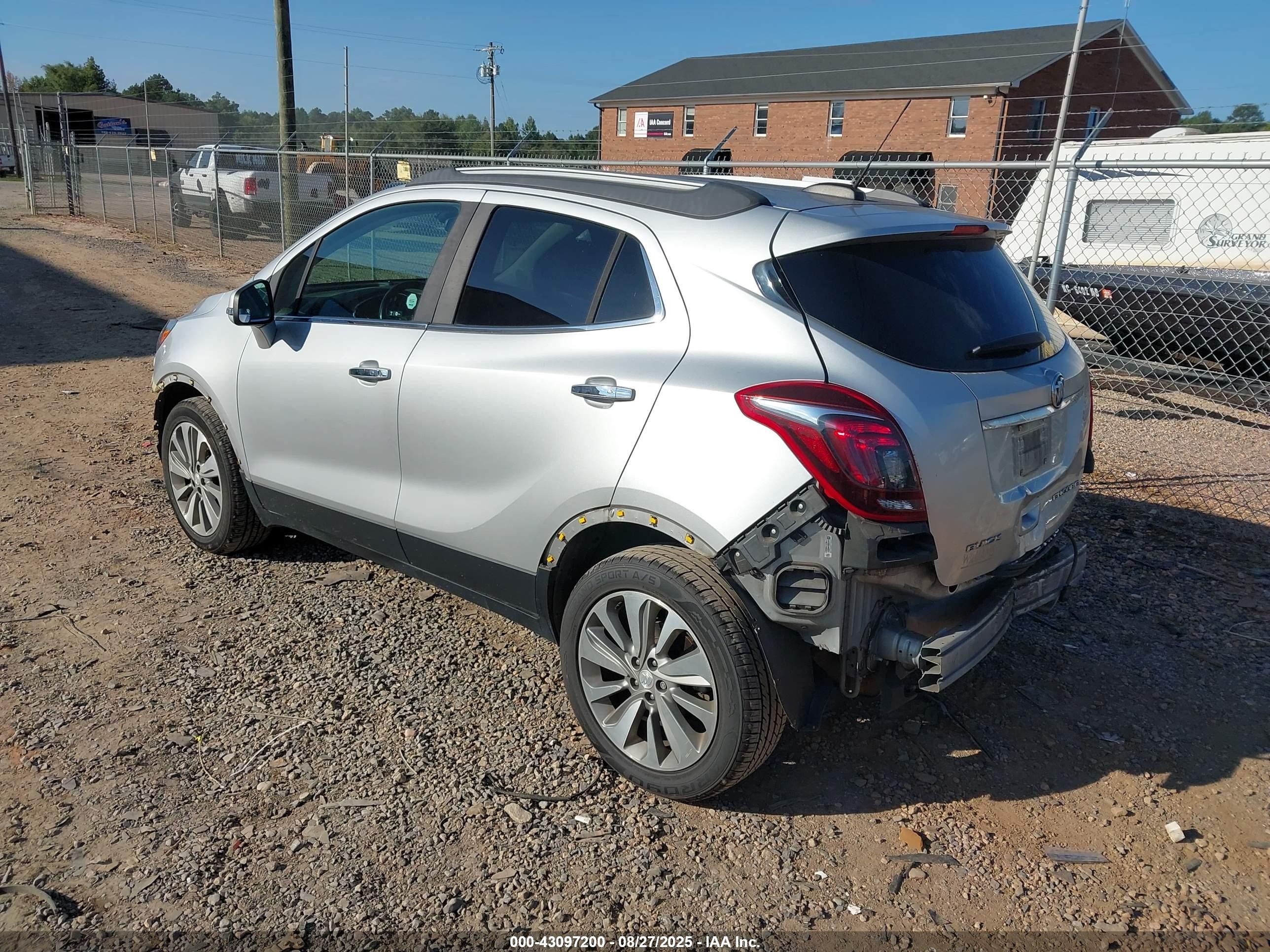 2018 Buick Encore Preferred Silver vin: KL4CJASB4JB648472