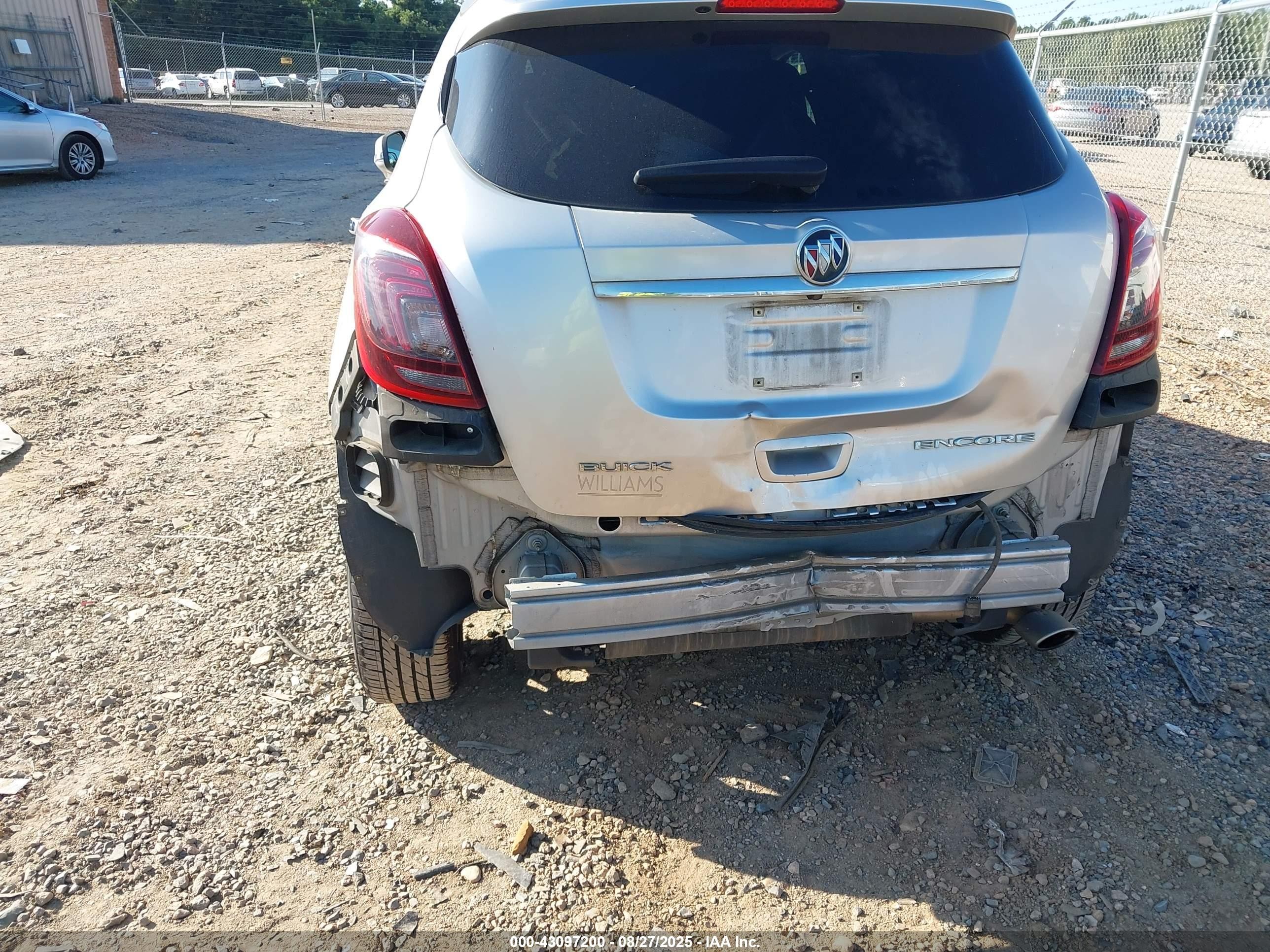 2018 Buick Encore Preferred Silver vin: KL4CJASB4JB648472