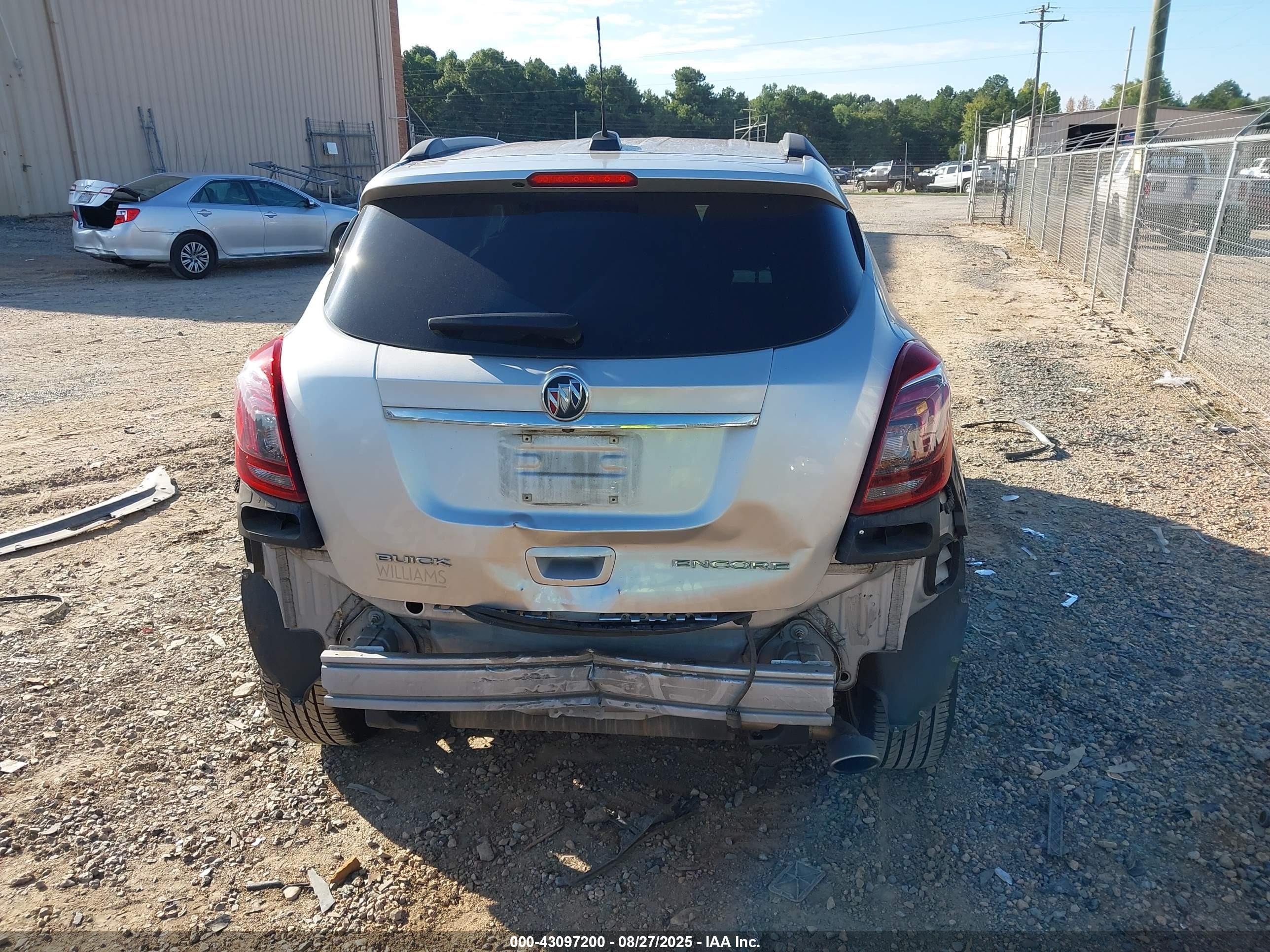 2018 Buick Encore Preferred Silver vin: KL4CJASB4JB648472