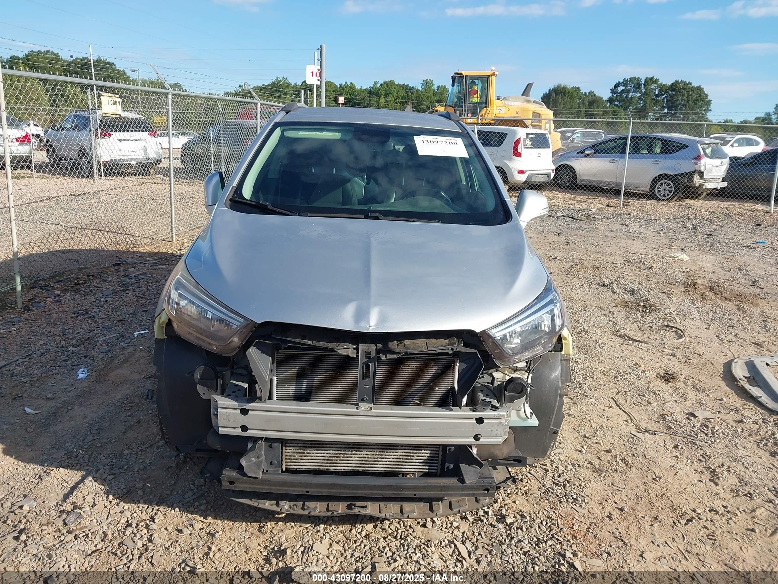2018 Buick Encore Preferred Silver vin: KL4CJASB4JB648472