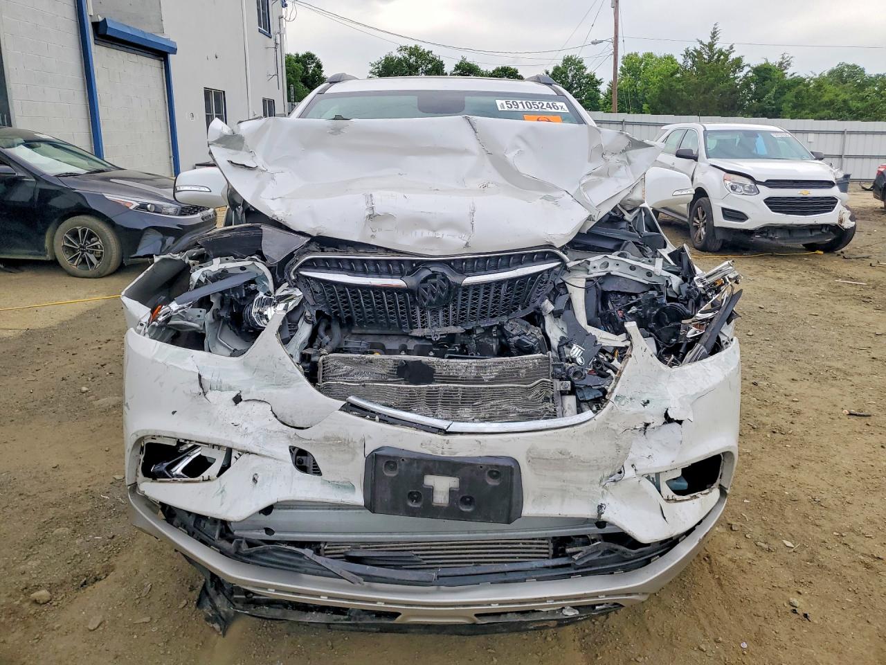 2019 Buick Encore Preferred White vin: KL4CJASB4KB704668