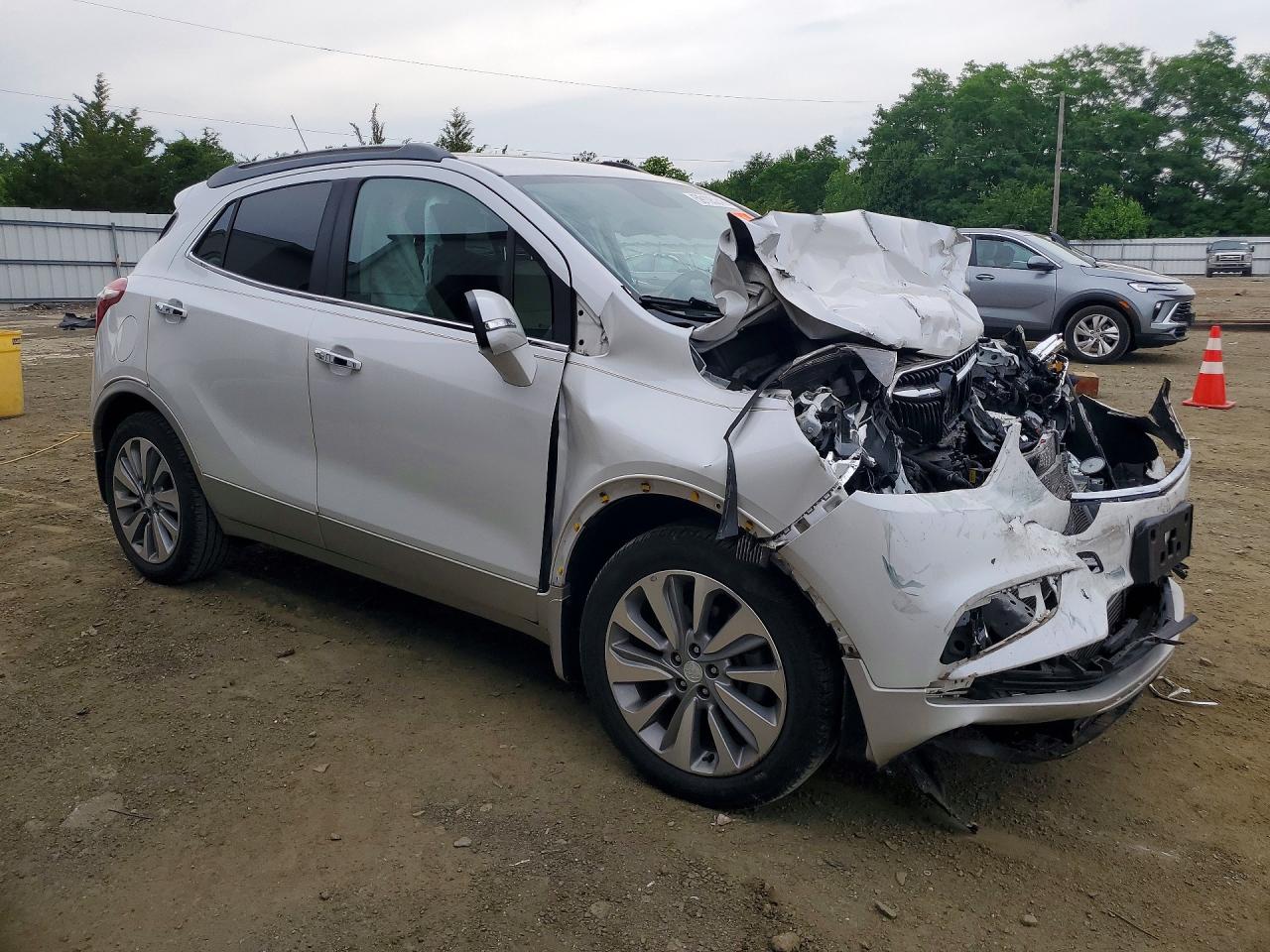 2019 Buick Encore Preferred White vin: KL4CJASB4KB704668