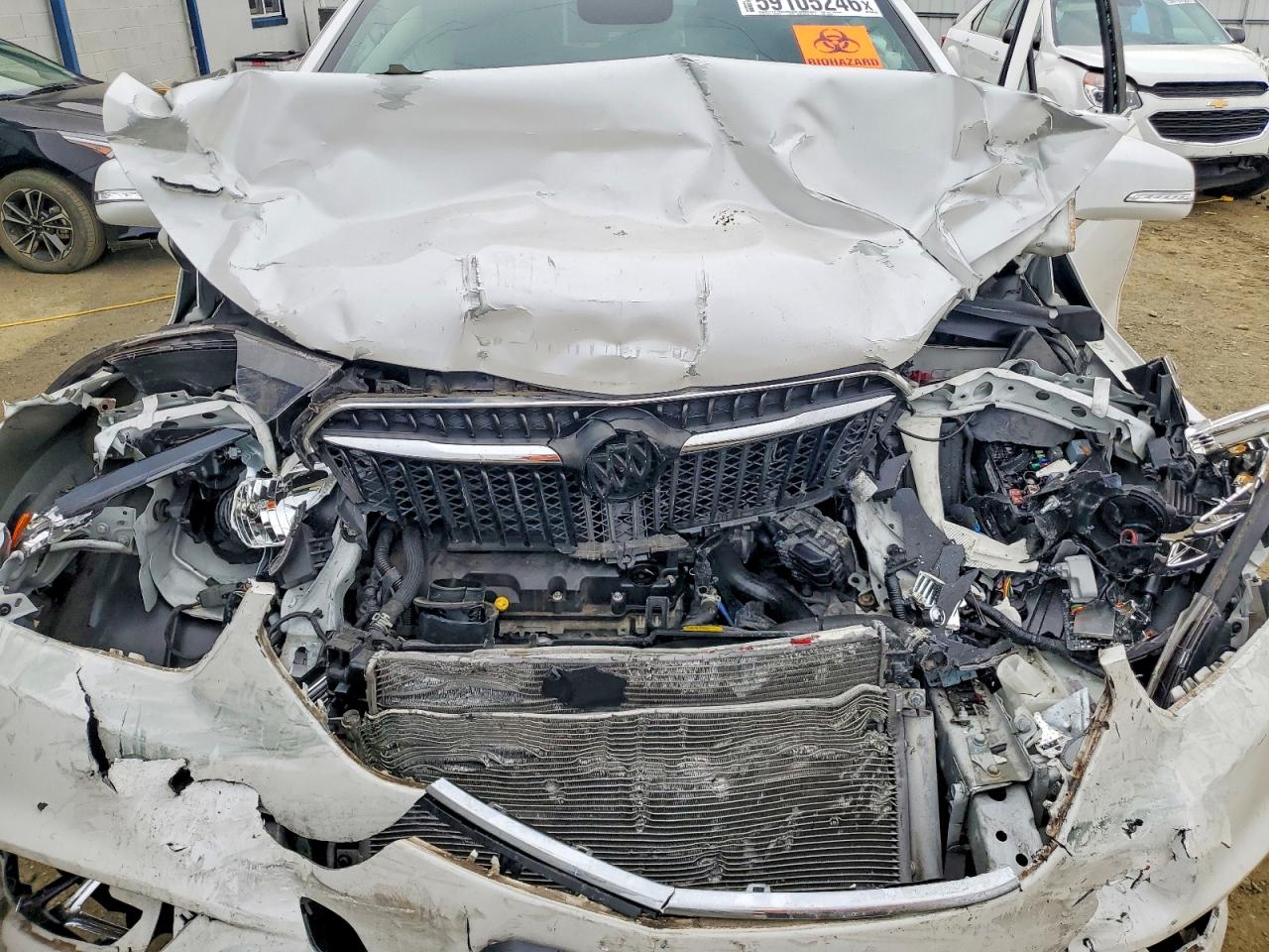 2019 Buick Encore Preferred White vin: KL4CJASB4KB704668