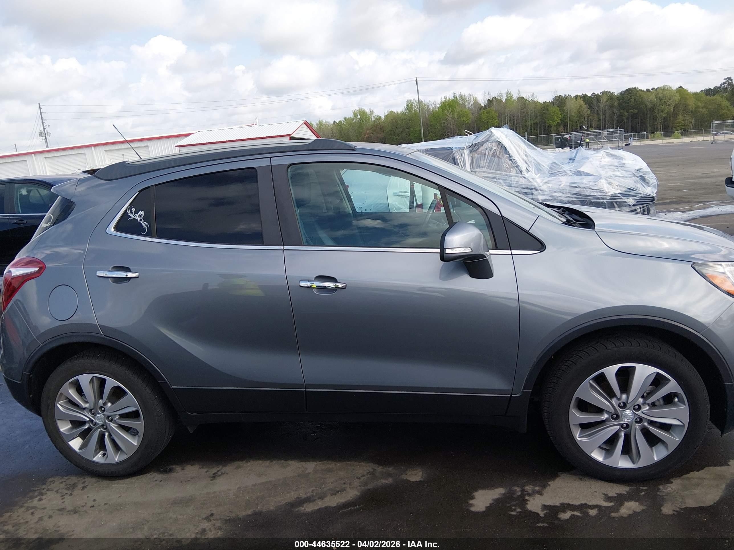 2019 Buick Encore Fwd Preferred Gray vin: KL4CJASB4KB726654