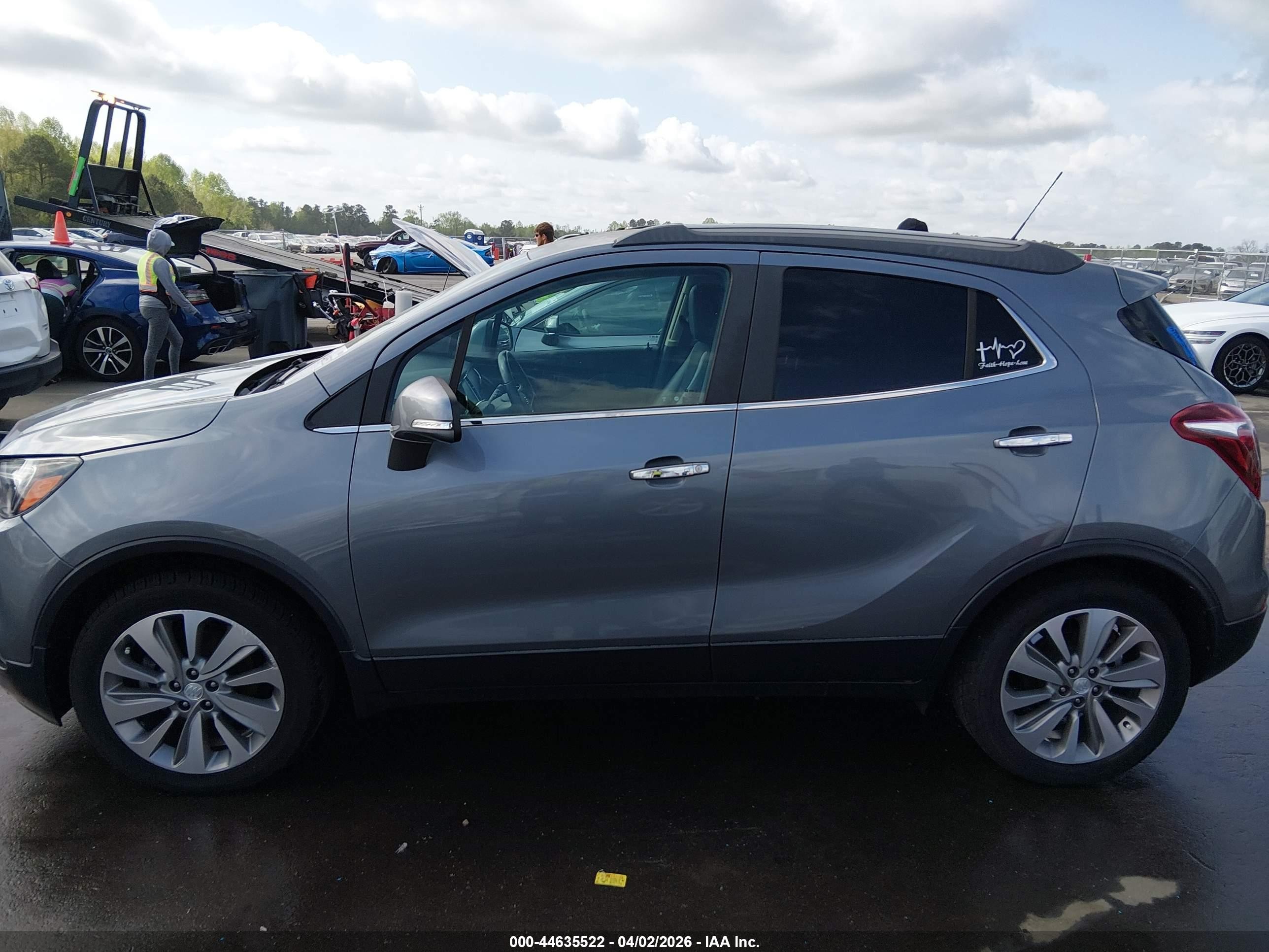 2019 Buick Encore Fwd Preferred Gray vin: KL4CJASB4KB726654