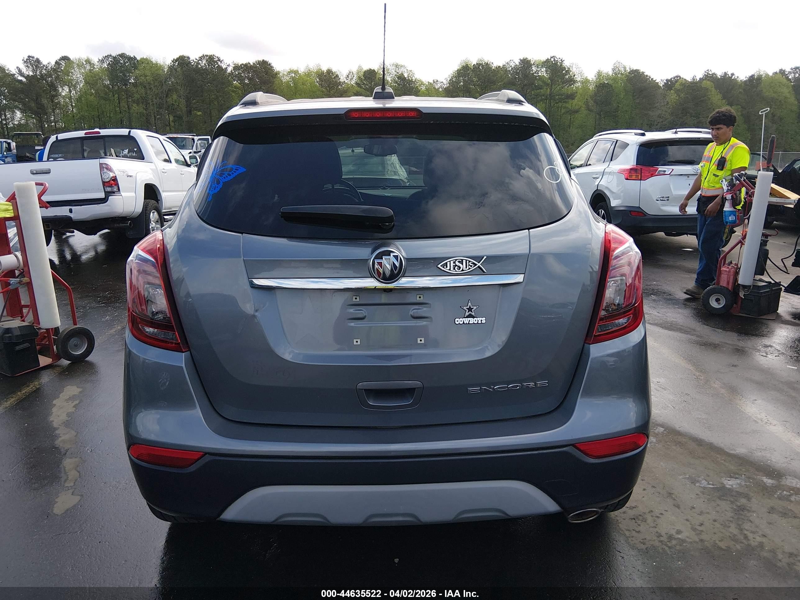 2019 Buick Encore Fwd Preferred Gray vin: KL4CJASB4KB726654