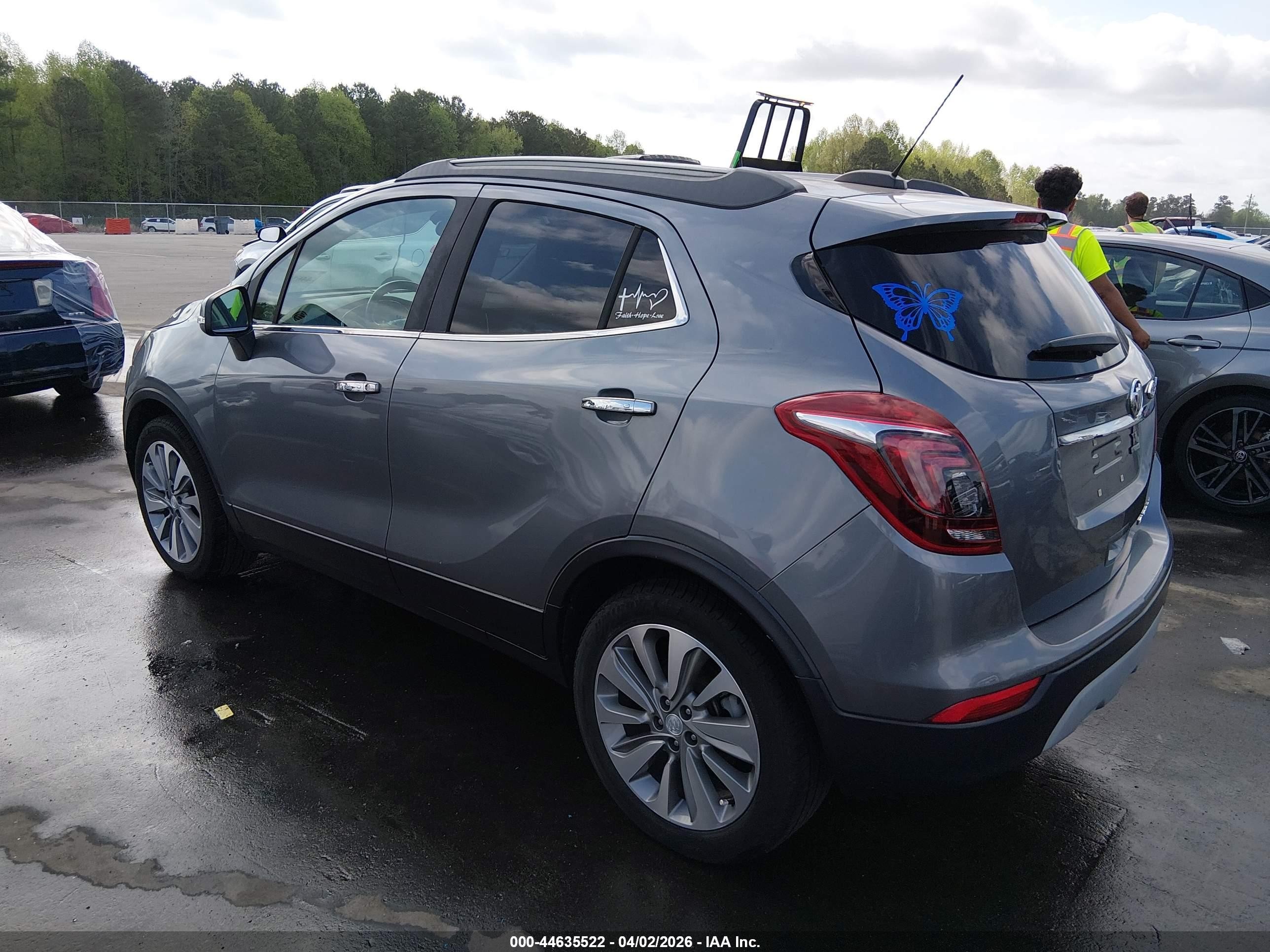 2019 Buick Encore Fwd Preferred Gray vin: KL4CJASB4KB726654