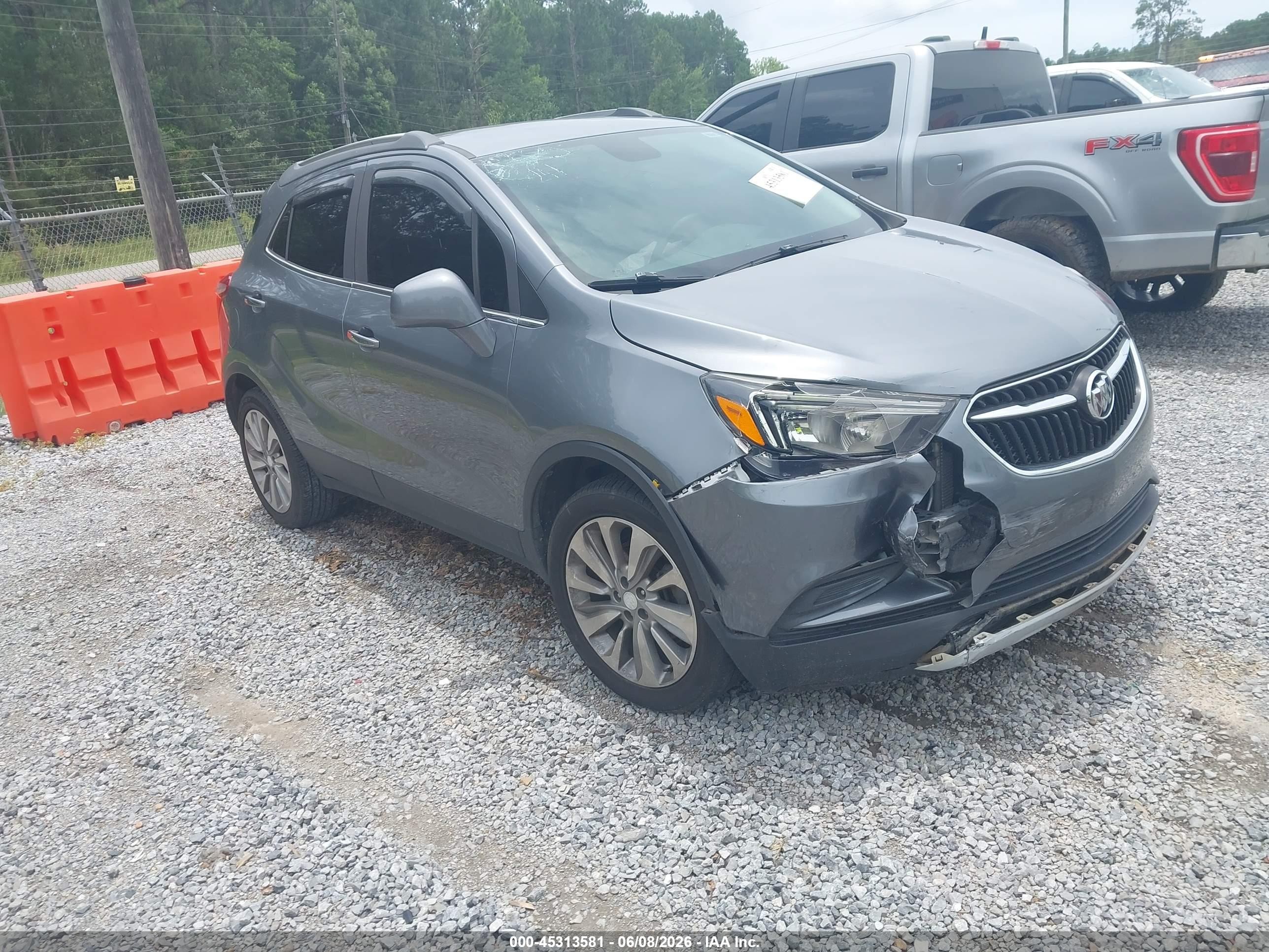 2020 Buick Encore Fwd Preferred Gray vin: KL4CJASB4LB007292