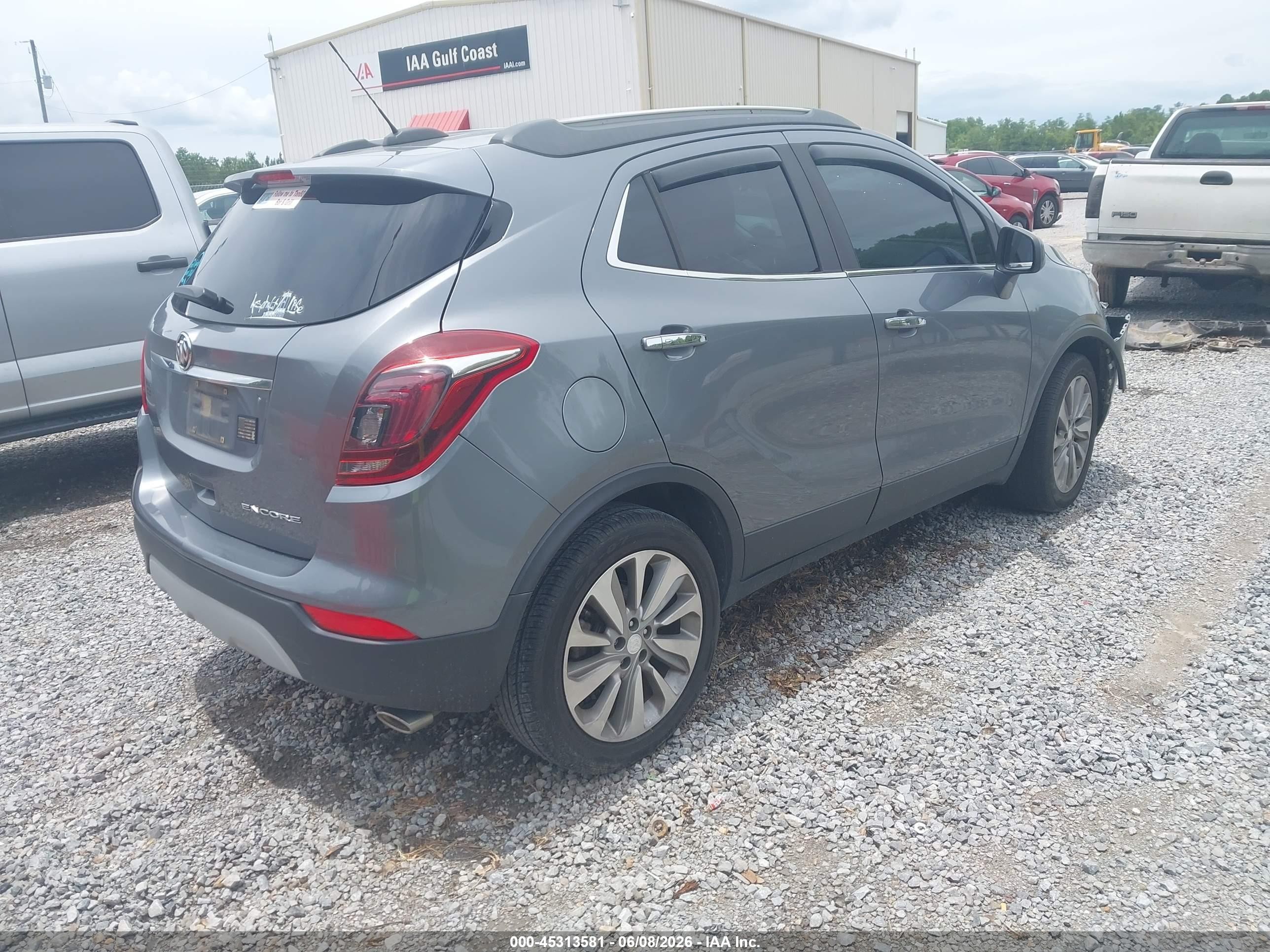 2020 Buick Encore Fwd Preferred Gray vin: KL4CJASB4LB007292