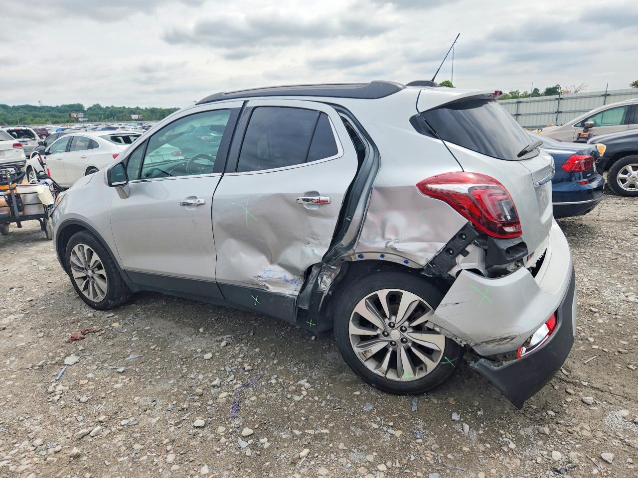 2020 Buick Encore Preferred Серый vin: KL4CJASB4LB342486