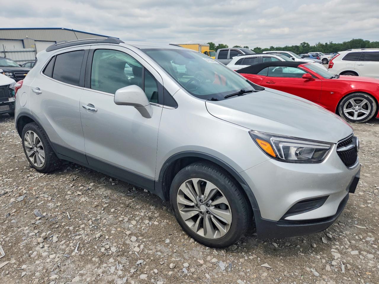 2020 Buick Encore Preferred Серый vin: KL4CJASB4LB342486