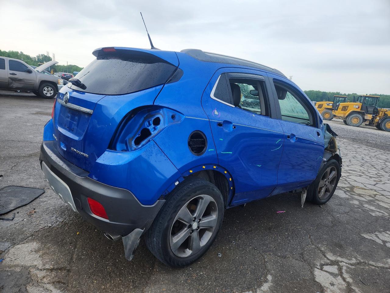 2014 Buick Encore Blue vin: KL4CJASB5EB719572