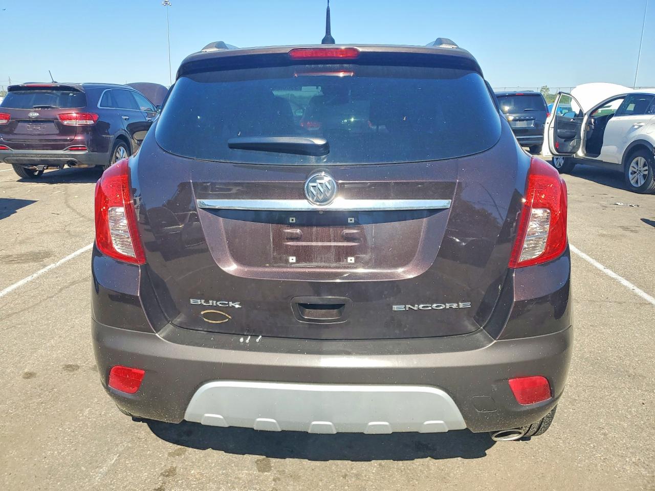 2014 Buick Encore Maroon vin: KL4CJASB5EB744519