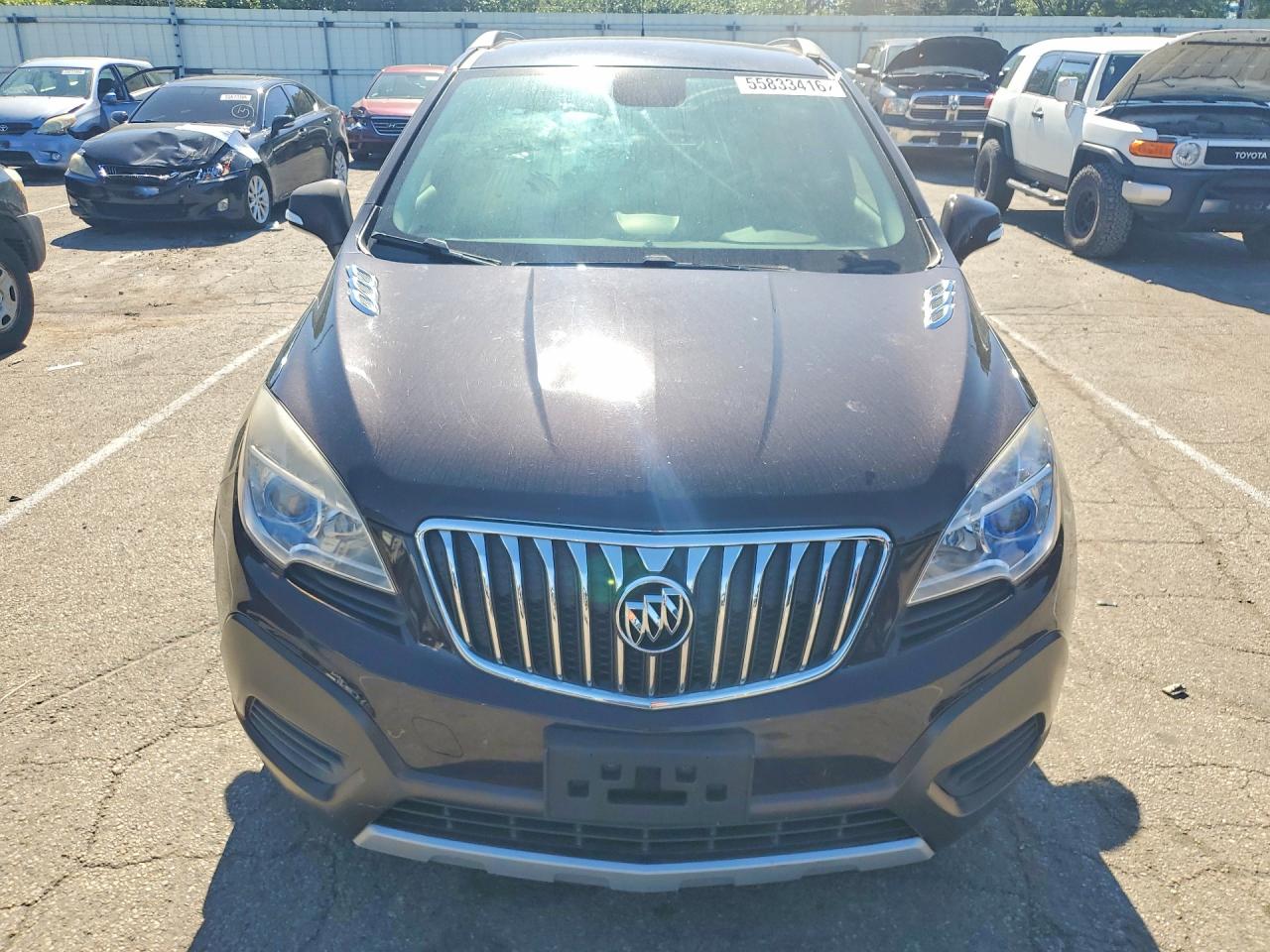2014 Buick Encore Maroon vin: KL4CJASB5EB744519