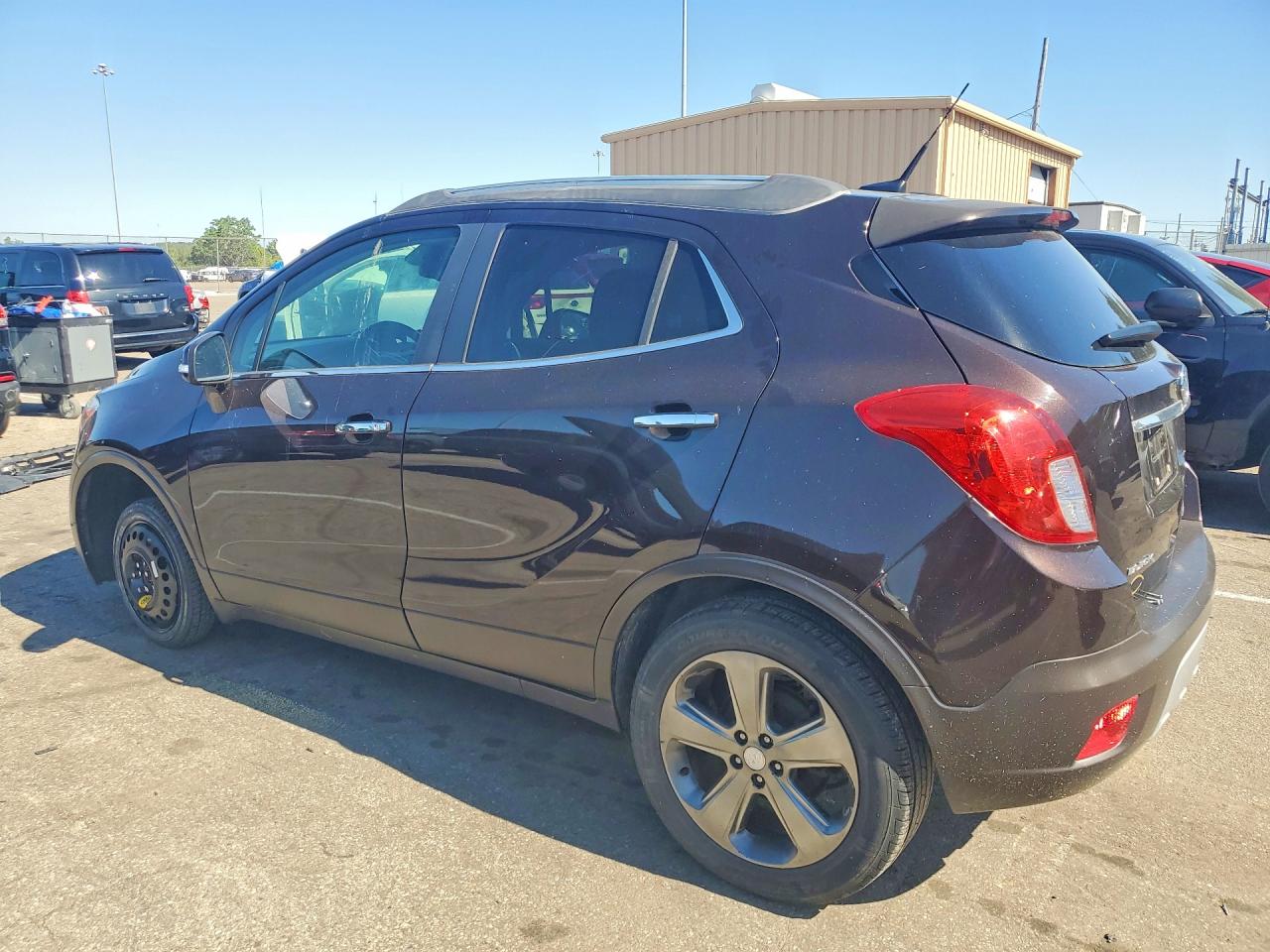 2014 Buick Encore Maroon vin: KL4CJASB5EB744519