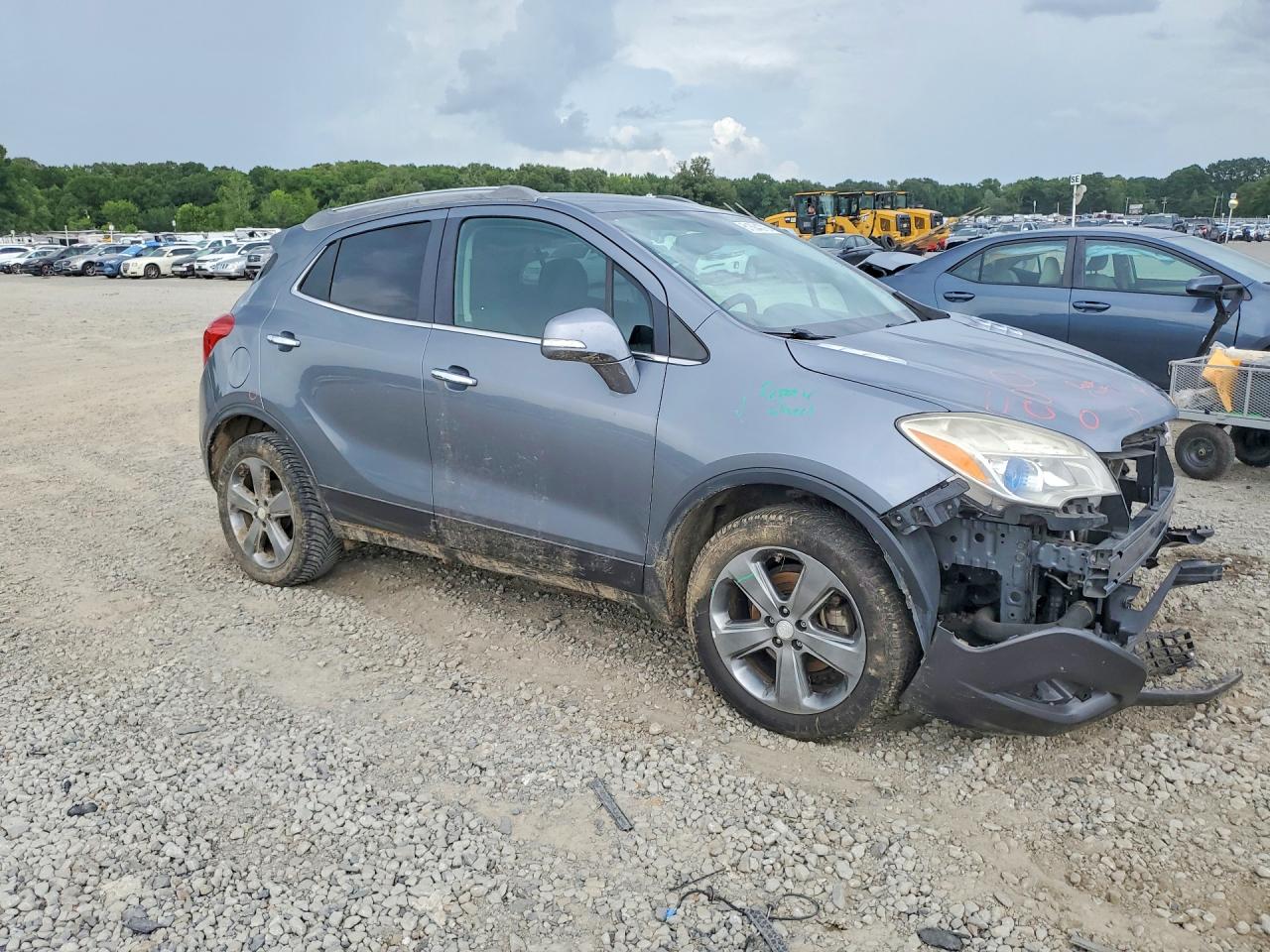 2014 Buick Encore Gray vin: KL4CJASB5EB782414