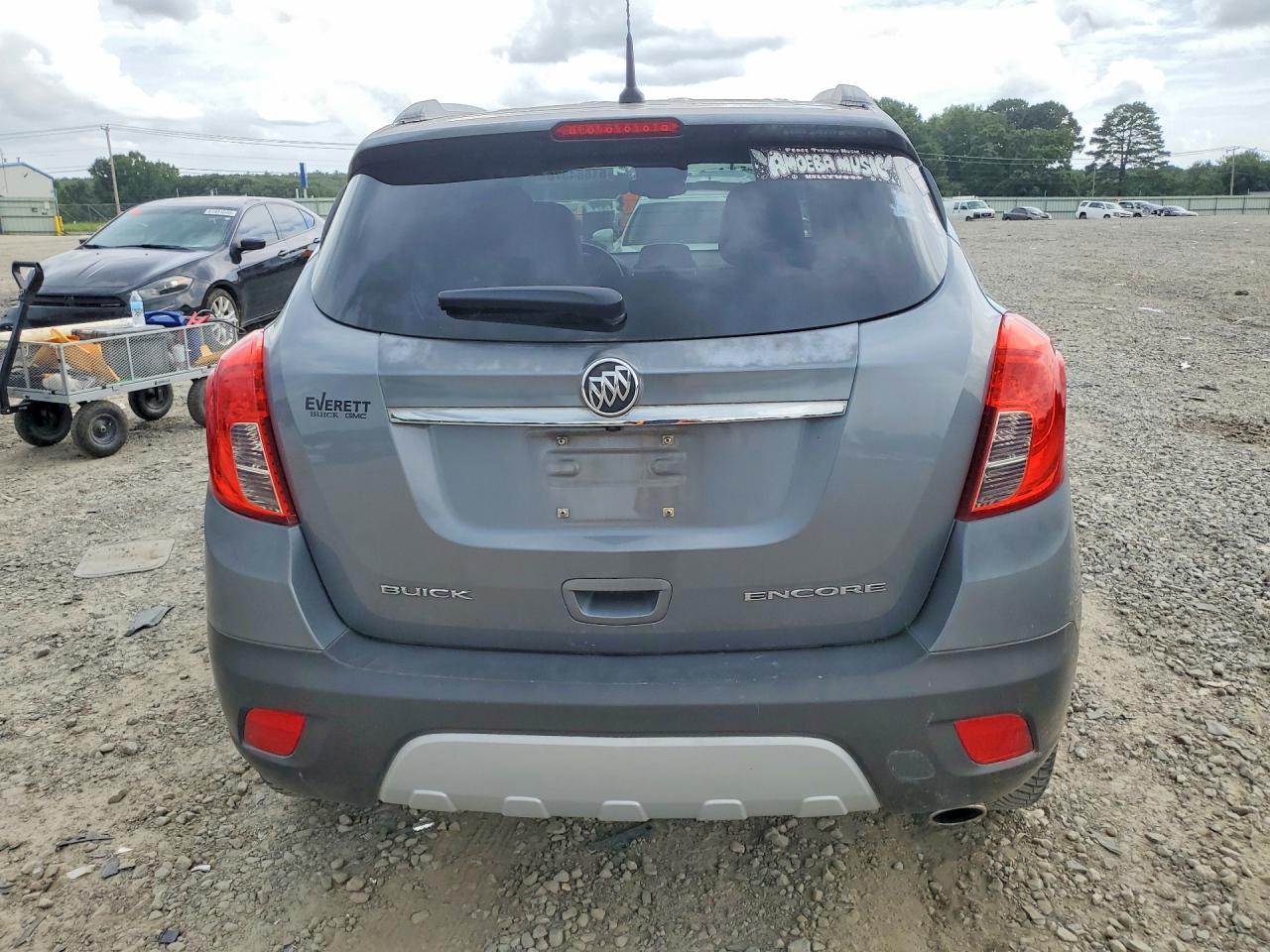 2014 Buick Encore Gray vin: KL4CJASB5EB782414