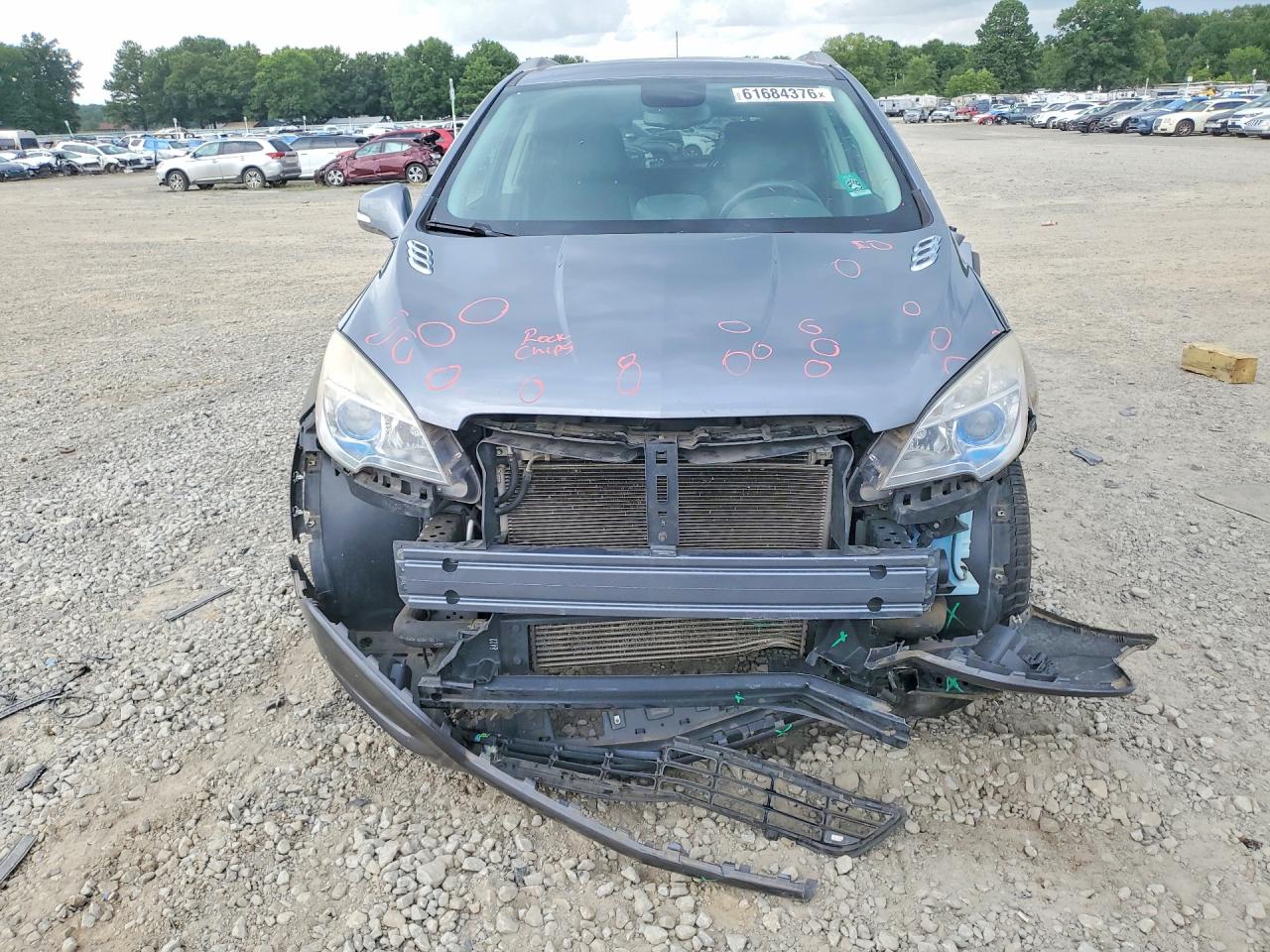 2014 Buick Encore Gray vin: KL4CJASB5EB782414