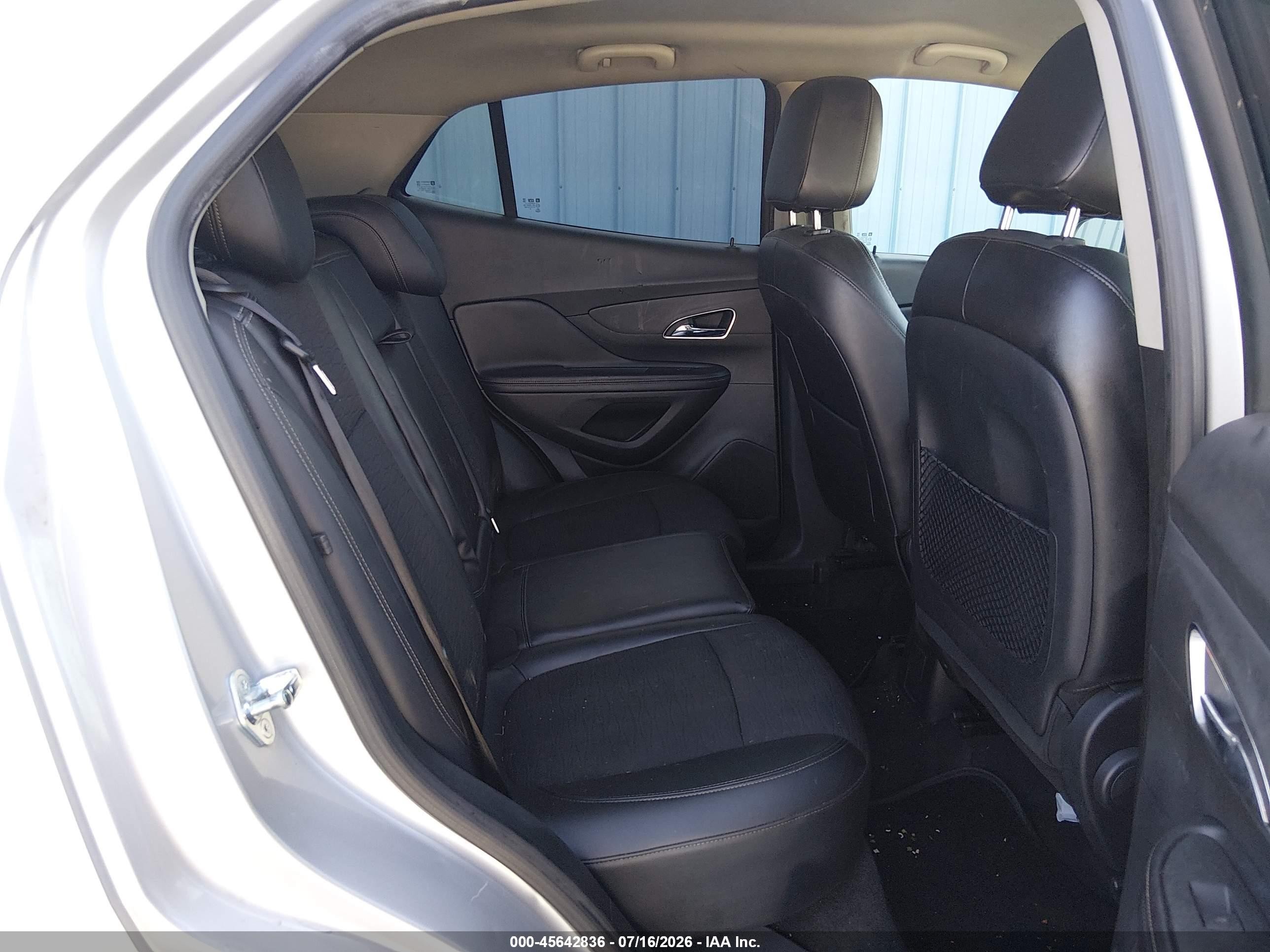 2015 Buick Encore   Silver vin: KL4CJASB5FB080806
