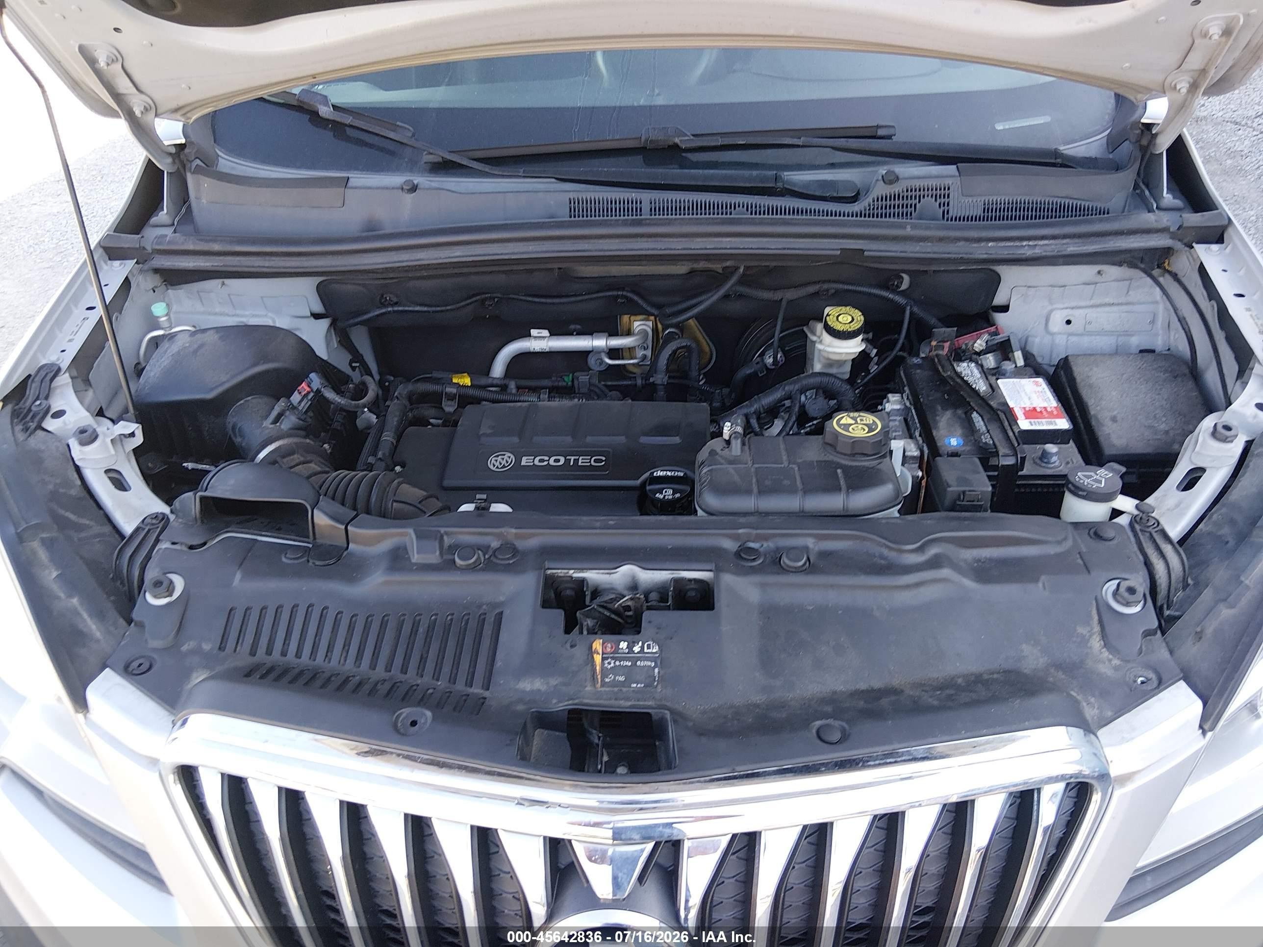 2015 Buick Encore   Silver vin: KL4CJASB5FB080806