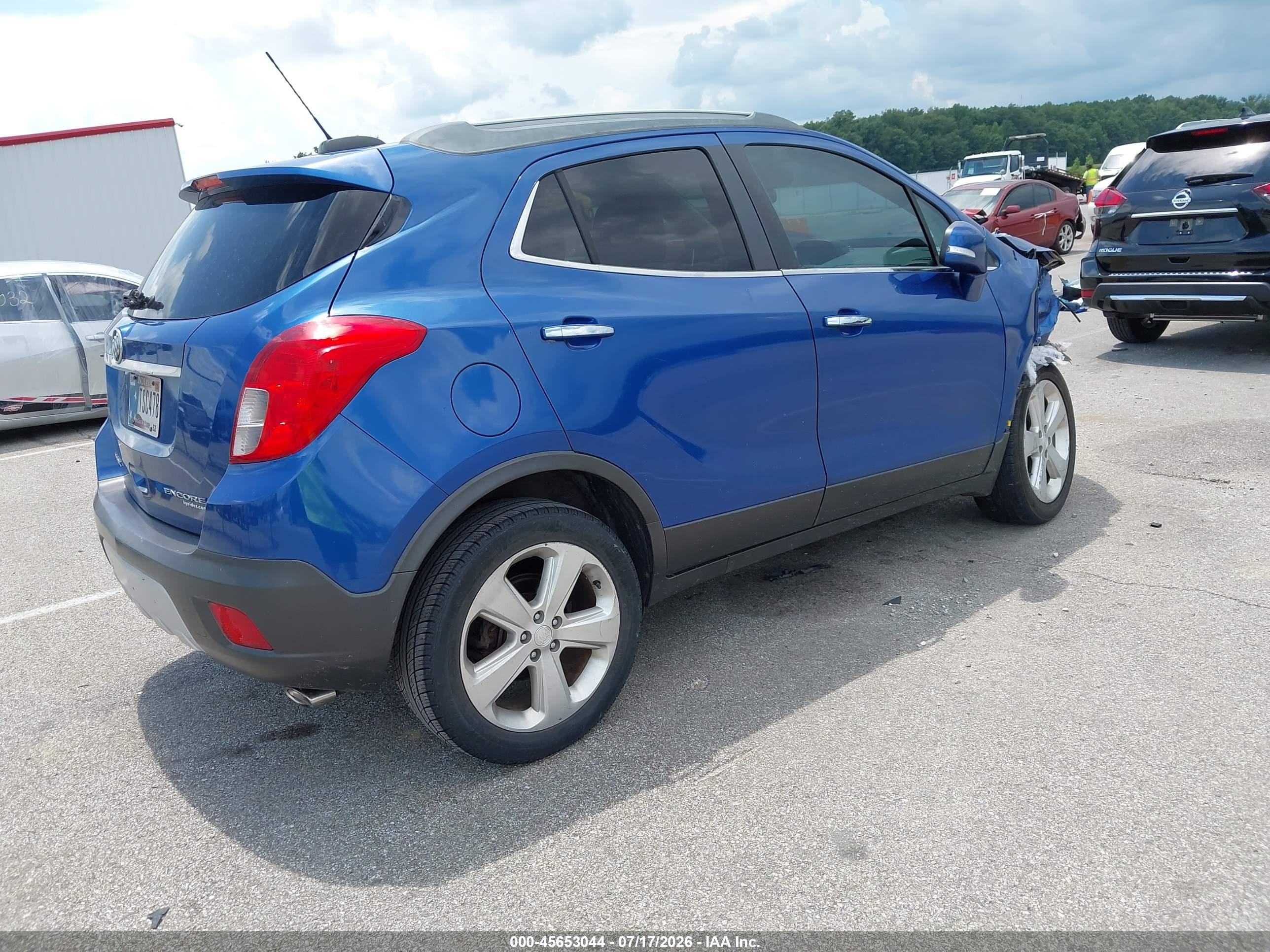 2015 Buick Encore   Blue vin: KL4CJASB5FB090686