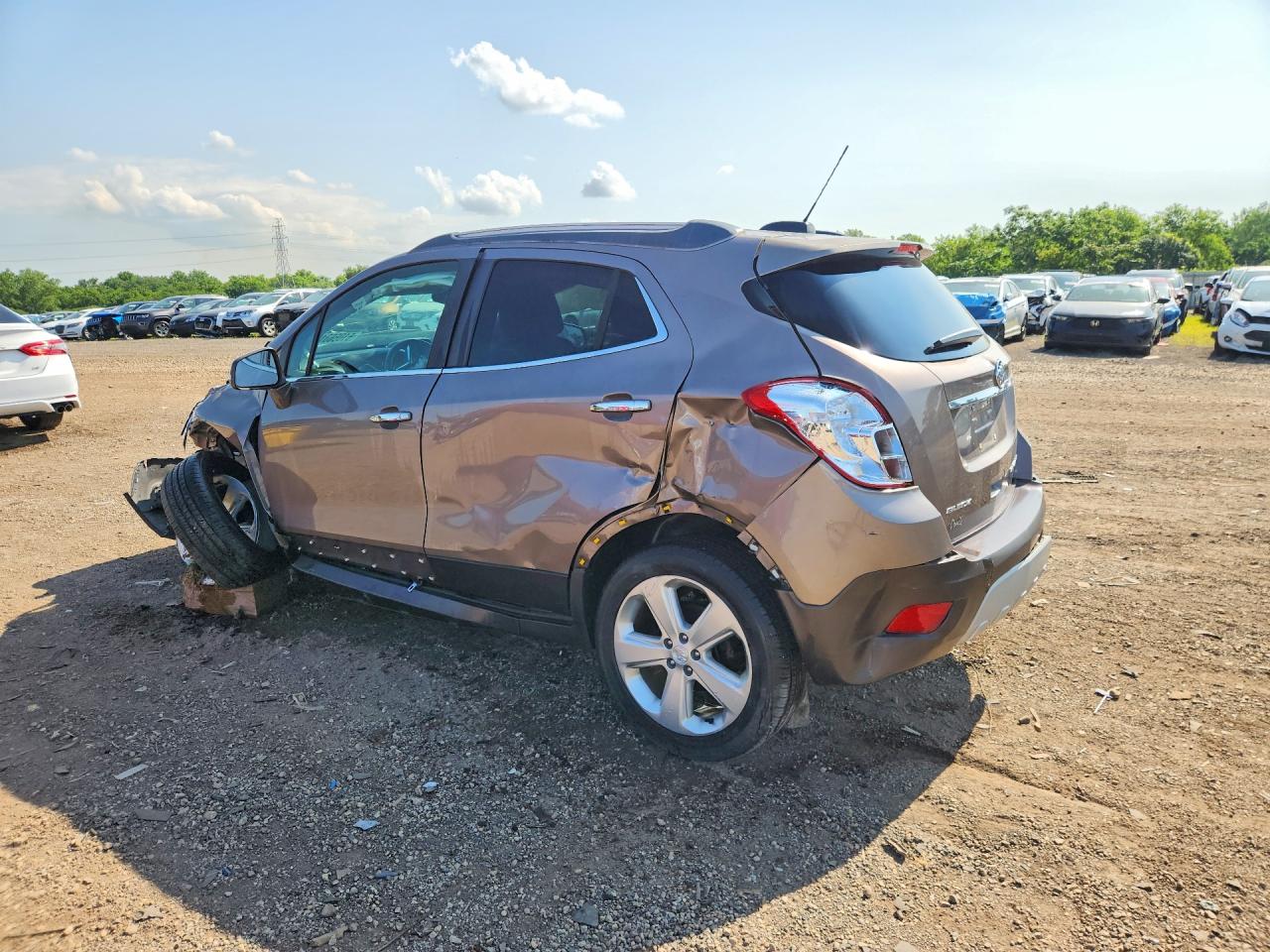 2015 Buick Encore Tan vin: KL4CJASB5FB103937