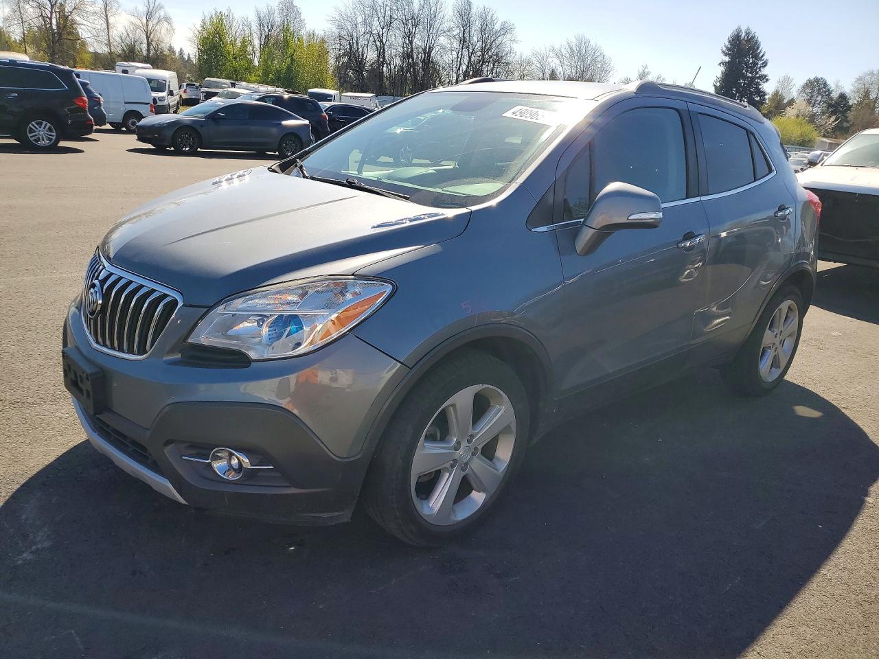 2015 Buick Encore Gray vin: KL4CJASB5FB152703