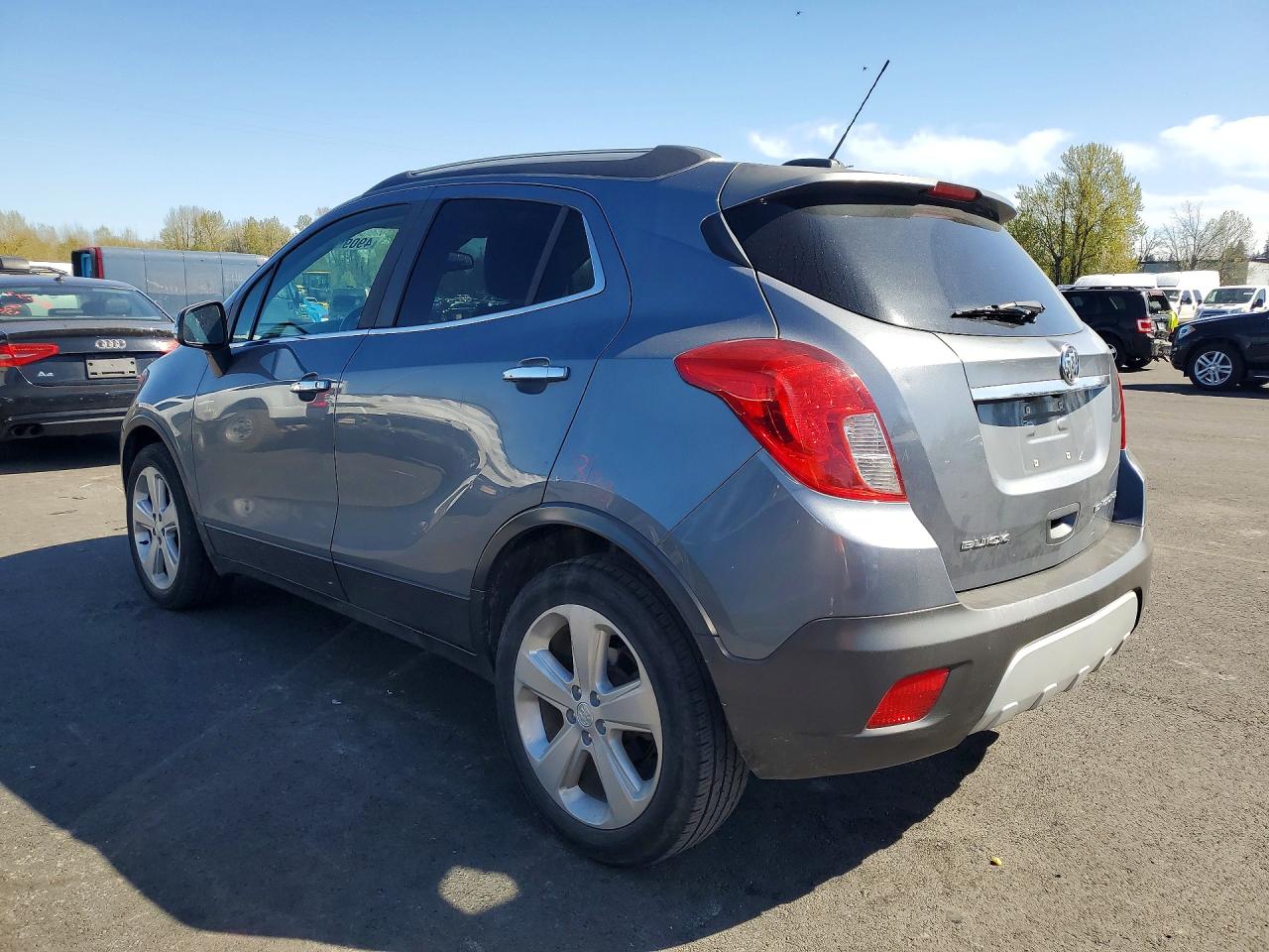 2015 Buick Encore Gray vin: KL4CJASB5FB152703