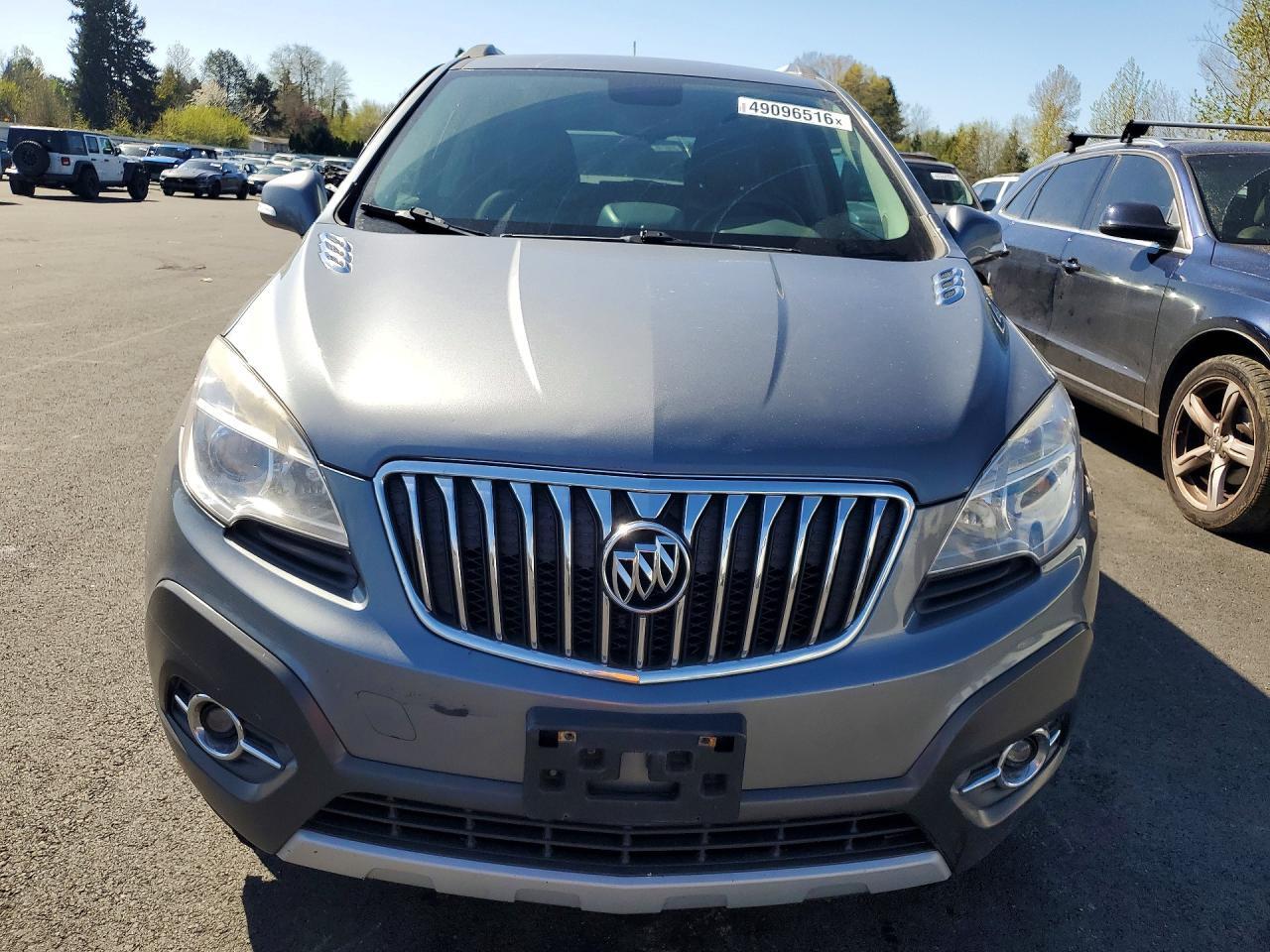 2015 Buick Encore Gray vin: KL4CJASB5FB152703