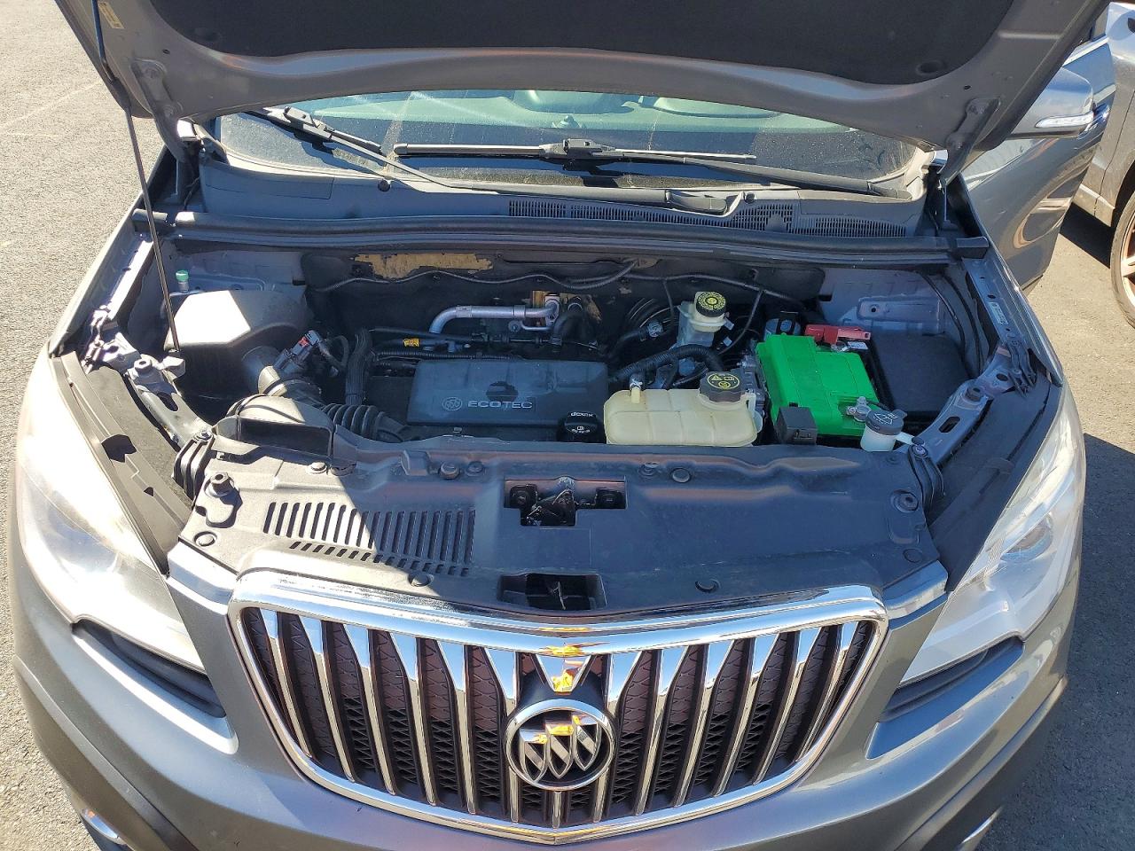 2015 Buick Encore Gray vin: KL4CJASB5FB152703