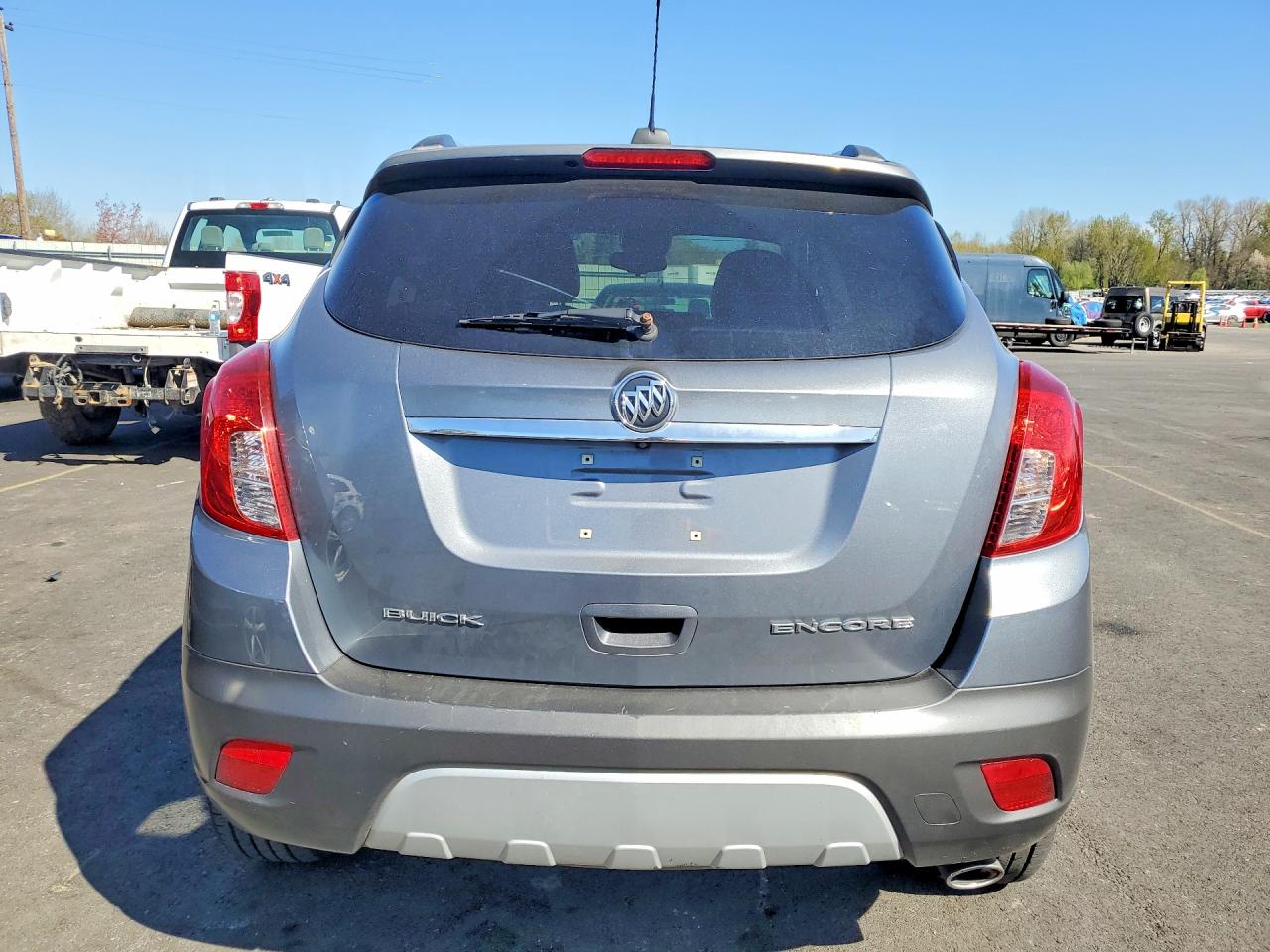 2015 Buick Encore Gray vin: KL4CJASB5FB152703