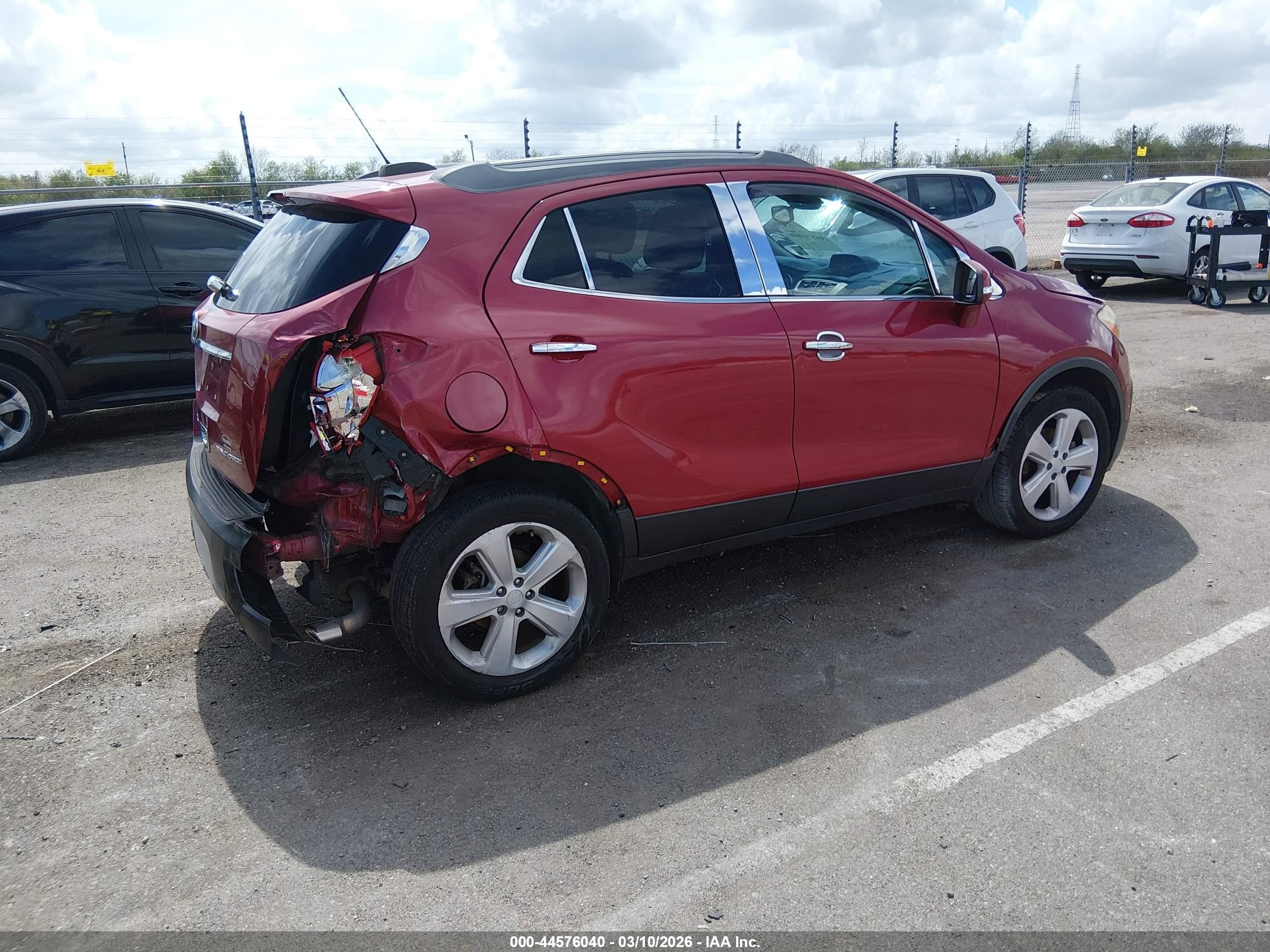 2015 Buick Encore   Красный vin: KL4CJASB5FB245253