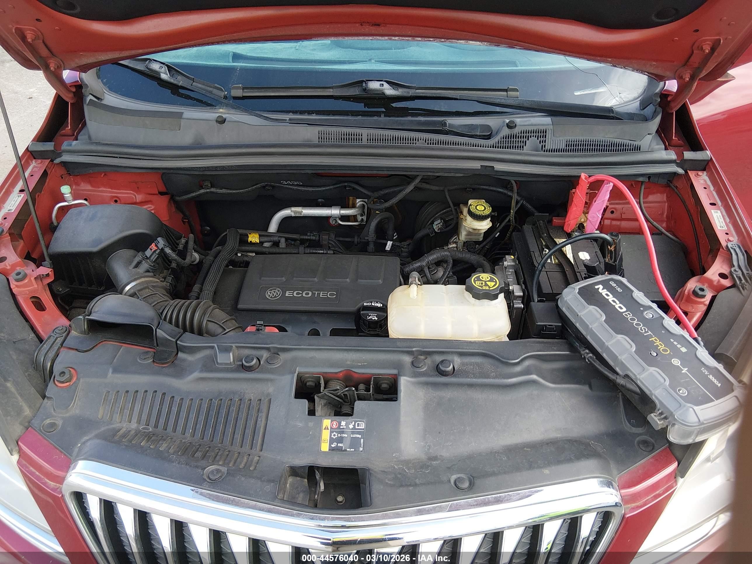 2015 Buick Encore   Красный vin: KL4CJASB5FB245253