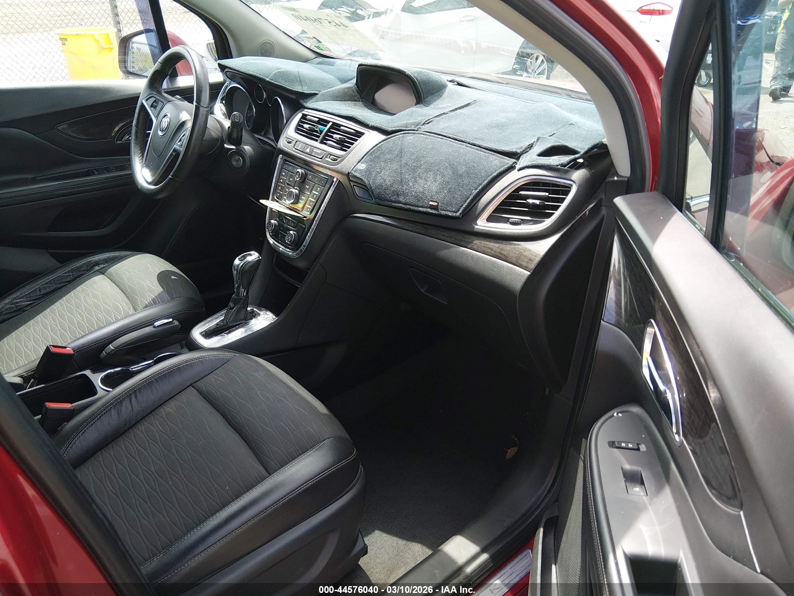 2015 Buick Encore   Красный vin: KL4CJASB5FB245253