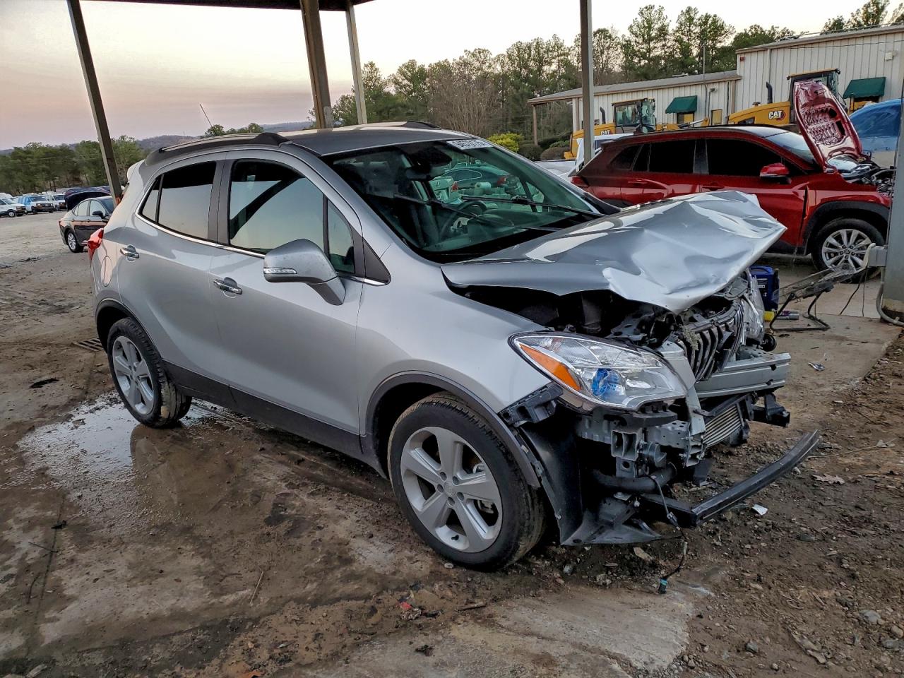 2015 Buick Encore Серебряный vin: KL4CJASB5FB264806