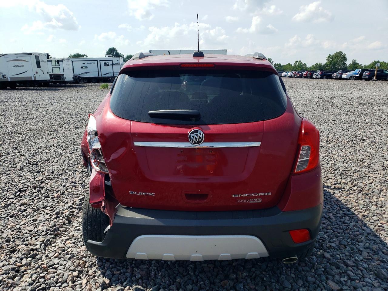 2015 Buick Encore Red vin: KL4CJASB5FB268127