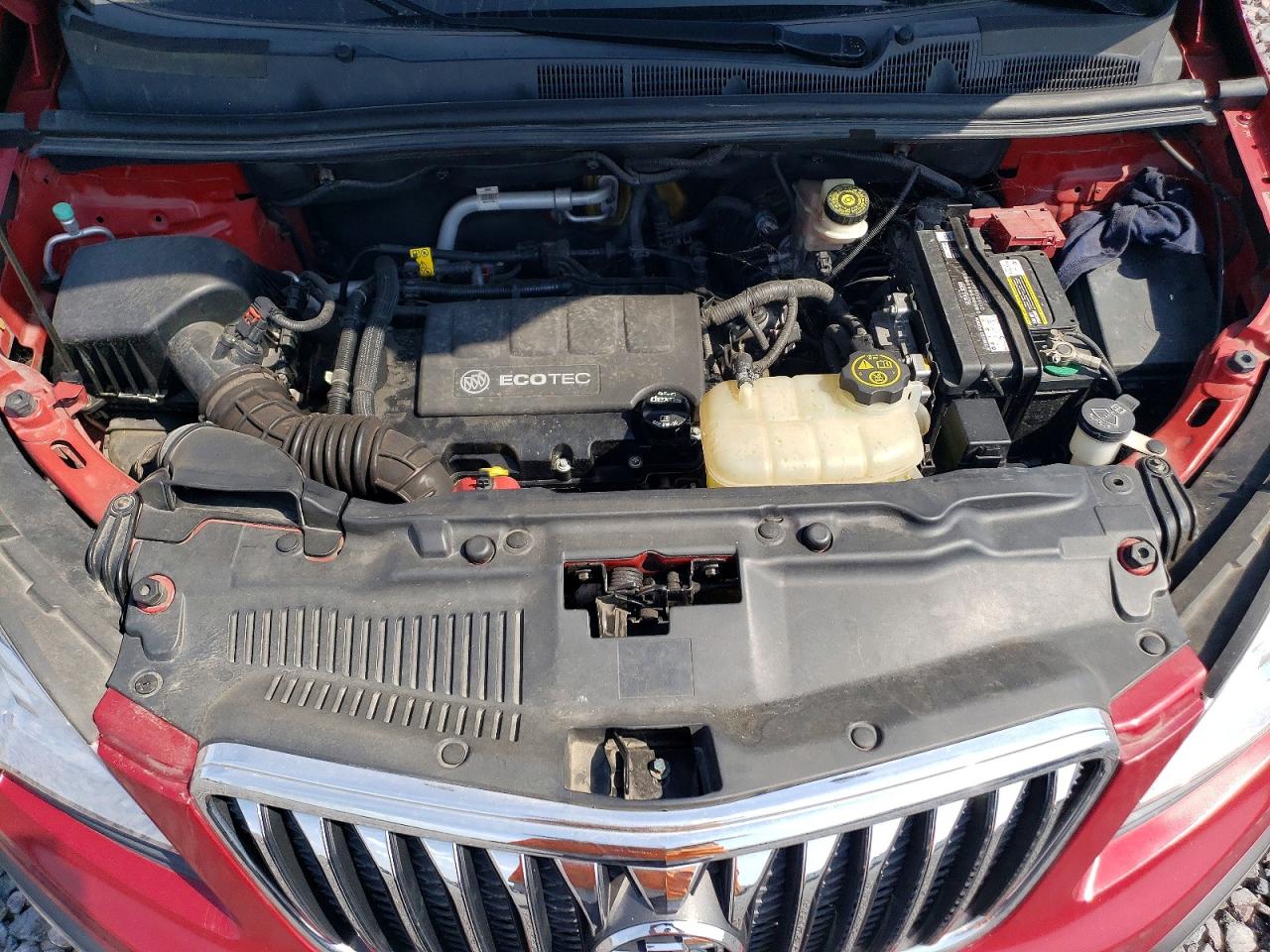 2015 Buick Encore Red vin: KL4CJASB5FB268127