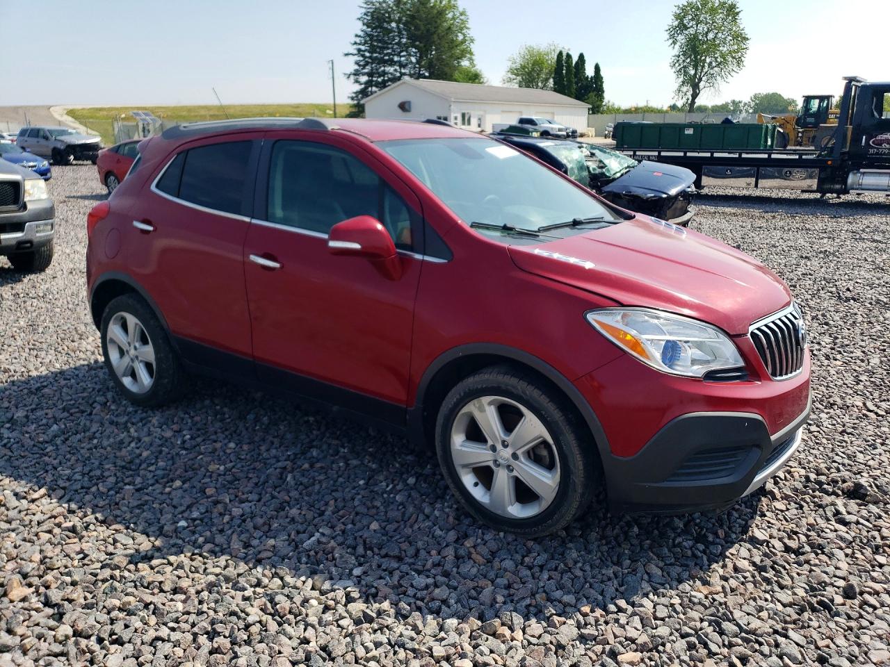 2015 Buick Encore Red vin: KL4CJASB5FB268127