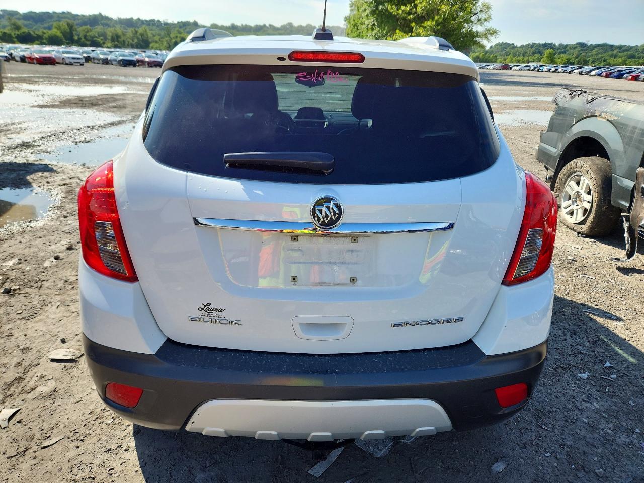 2016 Buick Encore White vin: KL4CJASB5GB668397
