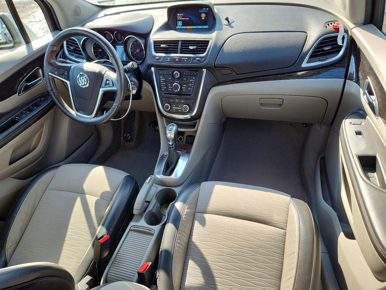 2016 Buick Encore White vin: KL4CJASB5GB668397